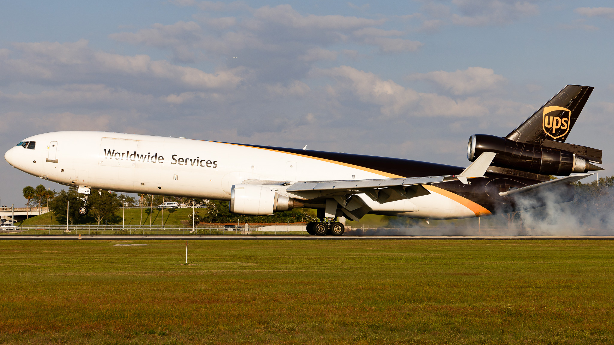 Full size: United Parcel Service McDonnell Douglas MD-11F N252UP at Tampa International Airport