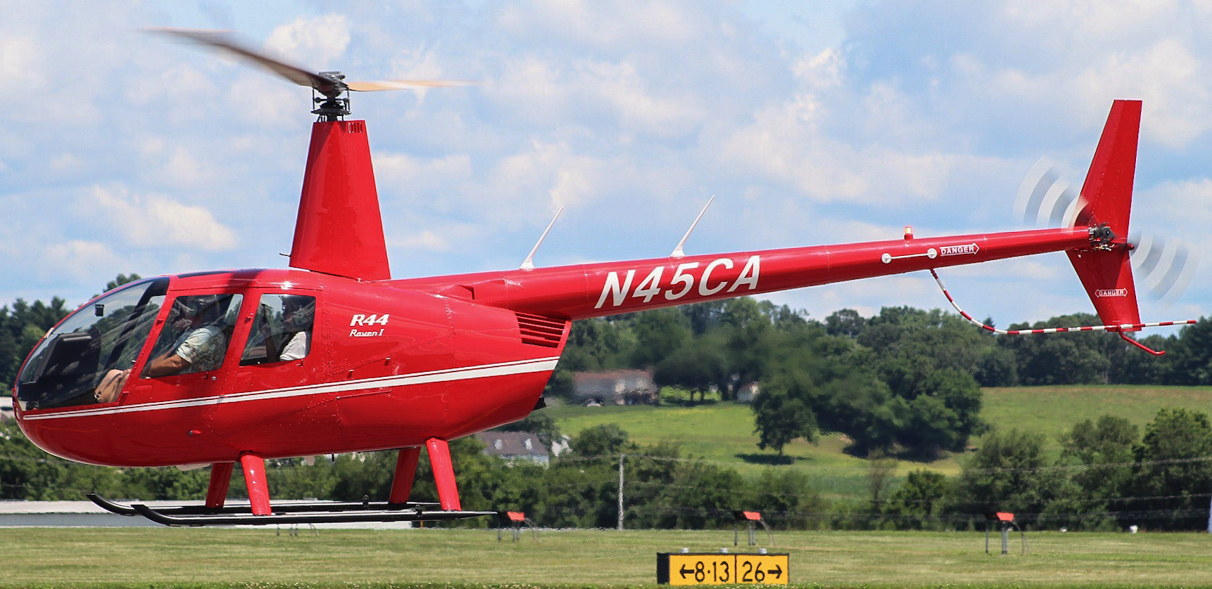 Full size: PRIVATE Robinson R-44 N45CA at Lancaster Airport