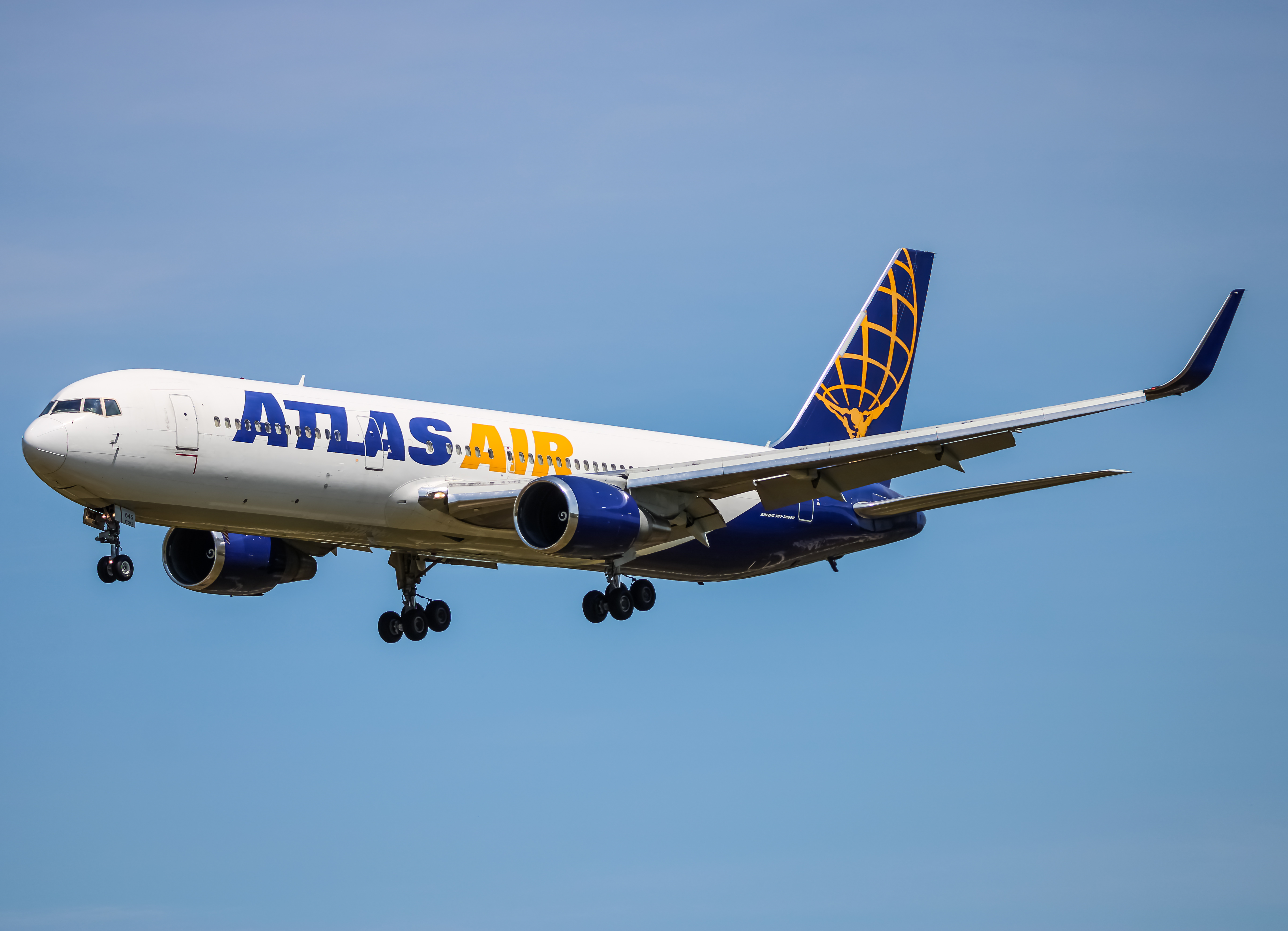 Full size: Atlas Air Boeing 767-300ER N645GT at Baltimore/Washington International Thurgood Marshall Airport