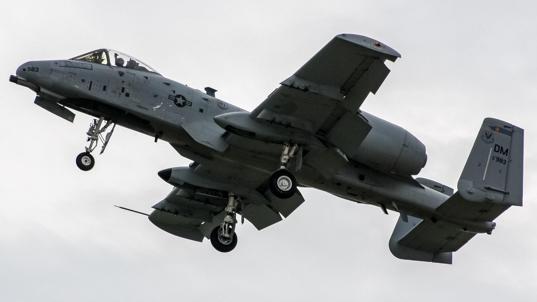 Full size: USAF - United States Air Force A-10 Warthog 81-0983 at Joint Base Andrews