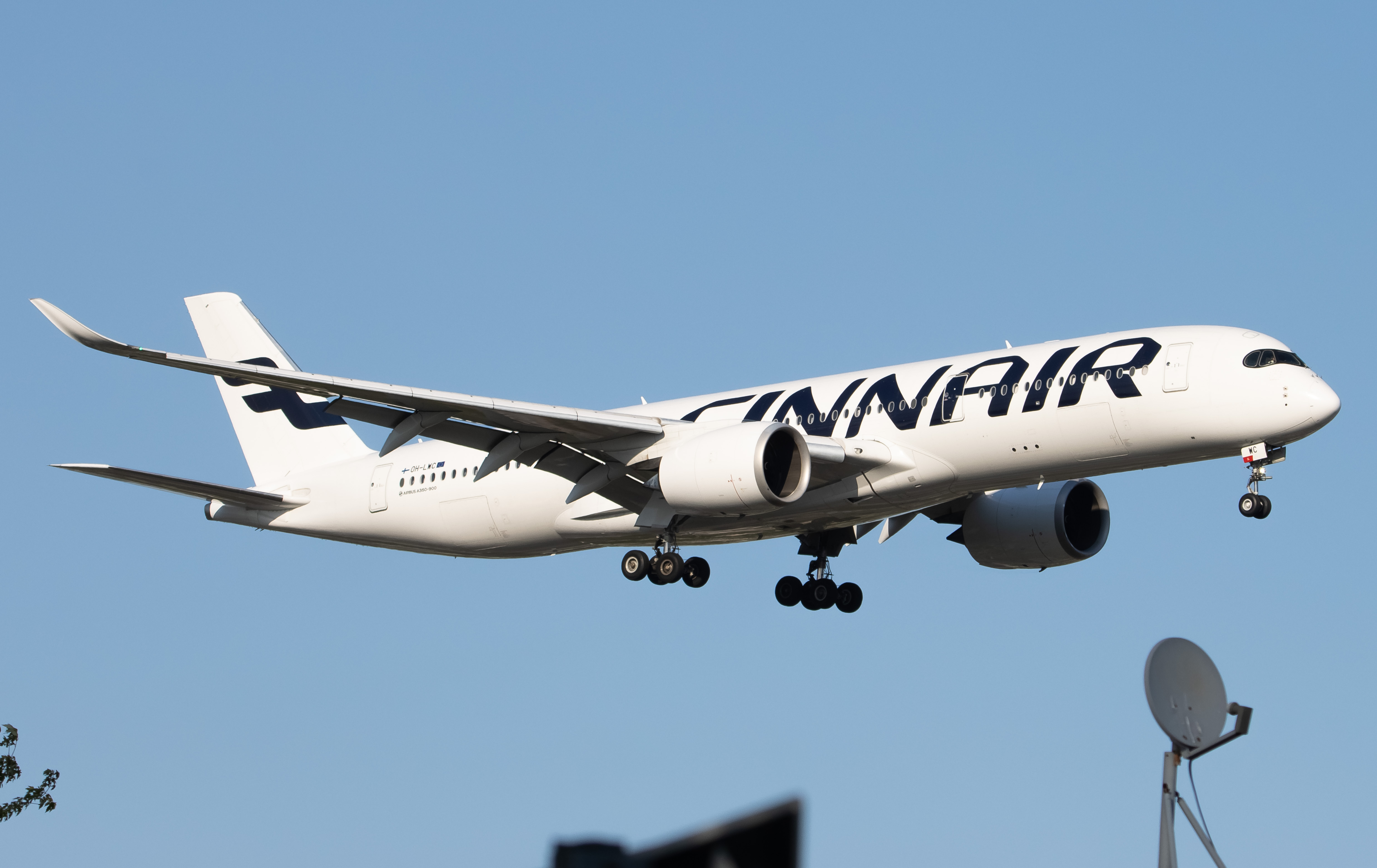 Full size: Finnair Airbus A350-900 OH-LWC at John F. Kennedy International Airport