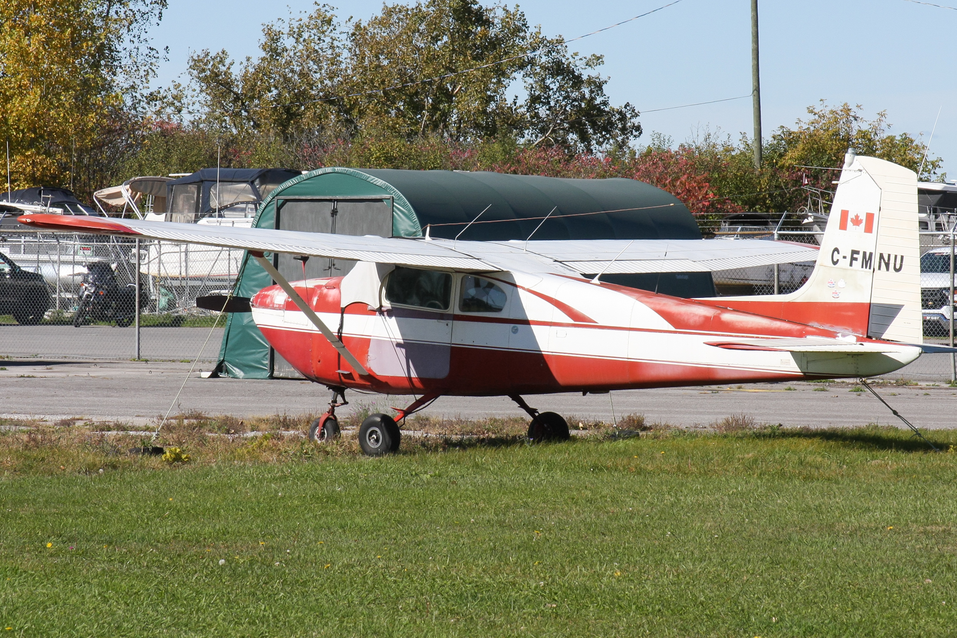 Full size: PRIVATE Cessna 172 C-FMNU at Ottawa / Rockcliffe Airport