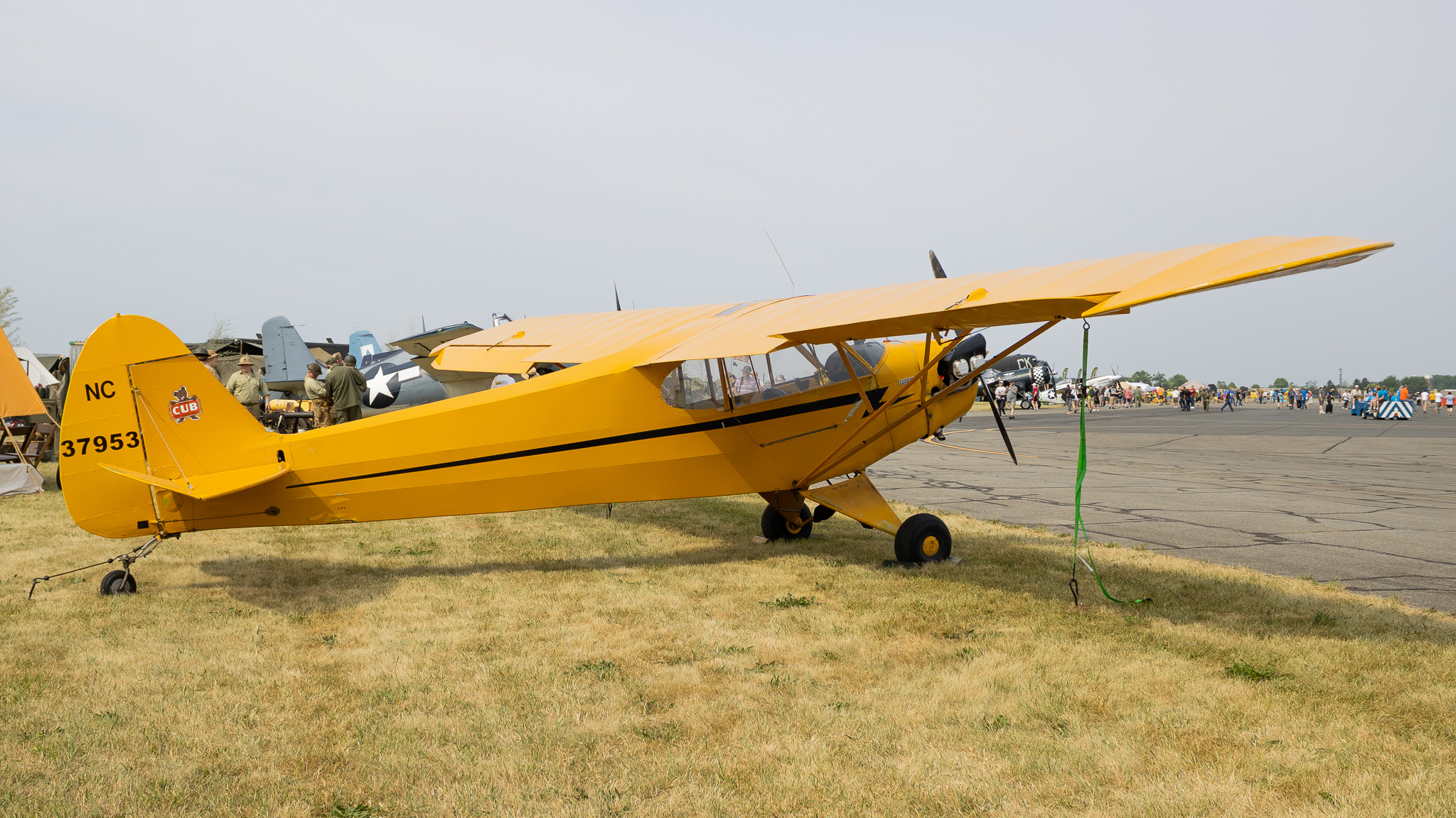 Full size: PRIVATE Piper Cub NC37953 at Reading Regional Airport/Carl A Spaatz Field