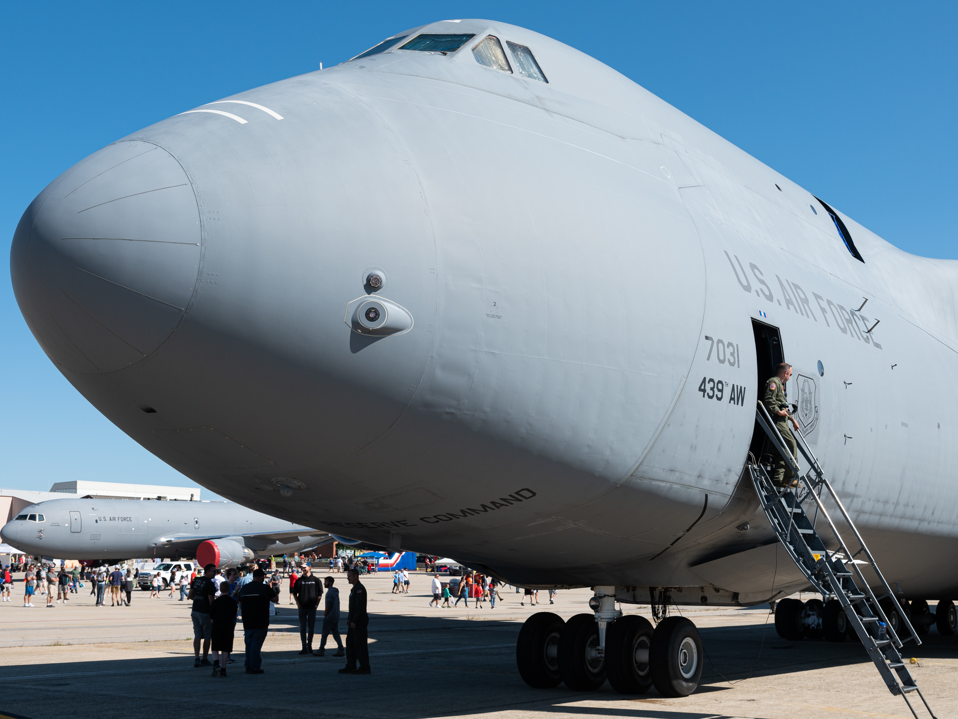 Full size: USAF - United States Air Force Lockheed C-5M Super Galaxy 87-0031 at Portsmouth International Airport at Pease