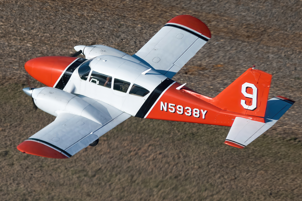 Full size: PRIVATE Piper PA-23 Aztec N5938Y at Frederick Municipal Airport