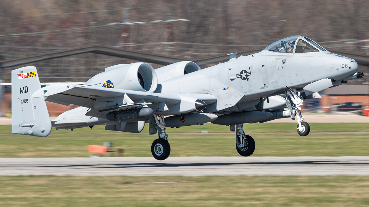 Full size: USAF - United States Air Force Fairchild A-10 Thunderbolt 79-0108 at Martin State Airport