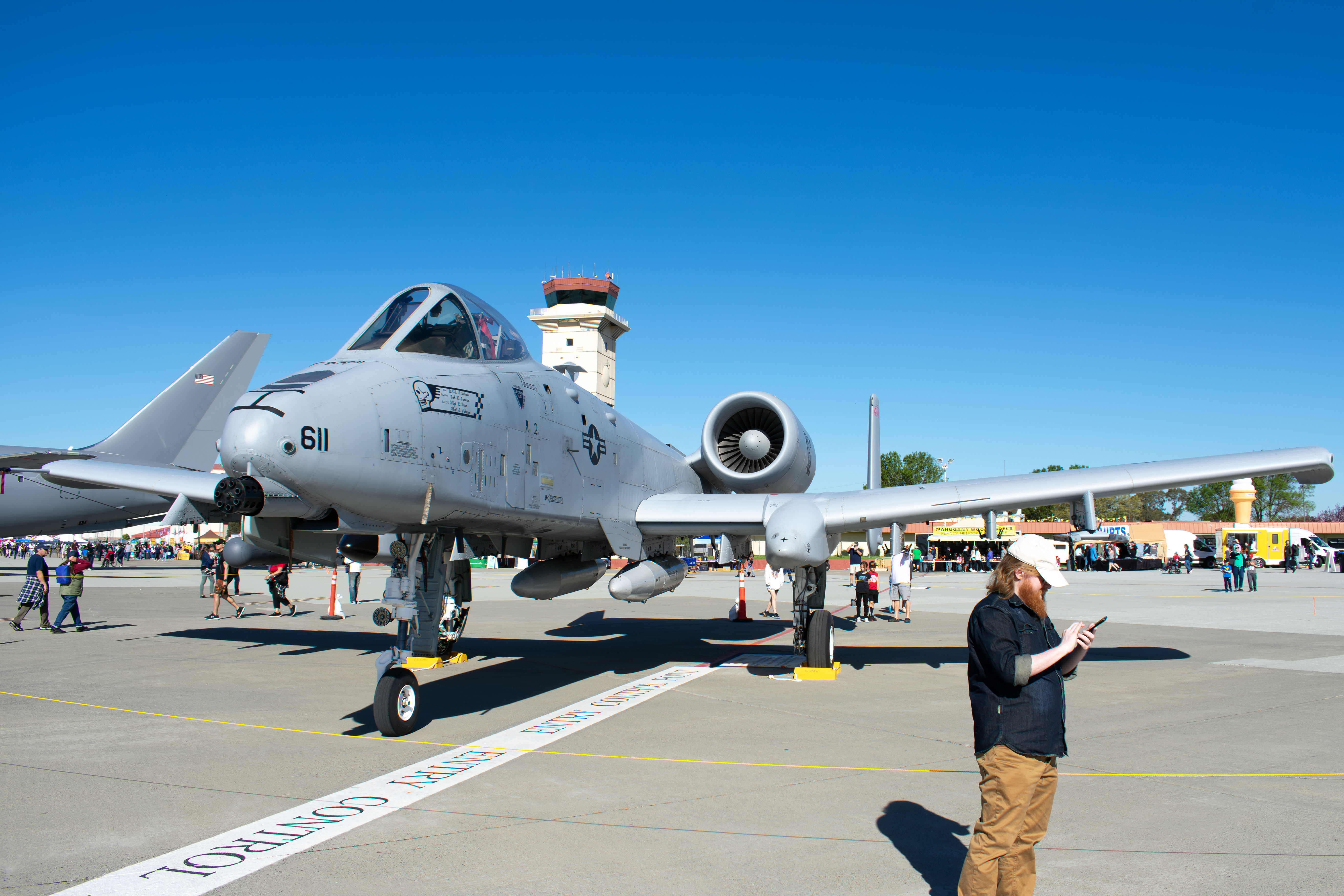 Full size: USAF - United States Air Force Fairchild A-10 Thunderbolt 78-0611 at Fairfield Travis Air Force Base