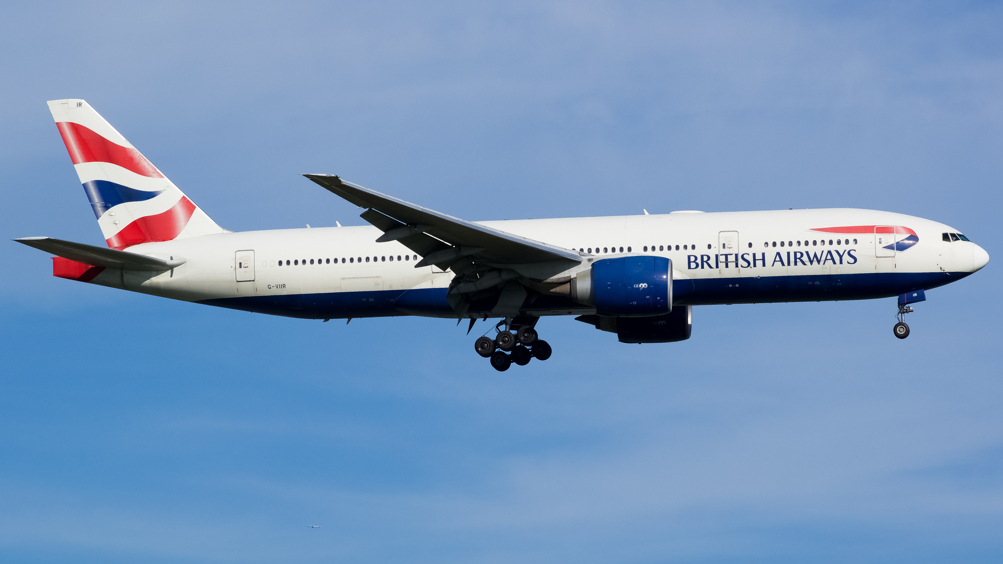 Full size: British Airways Boeing 777-200ER G-VIIR at John F. Kennedy International Airport