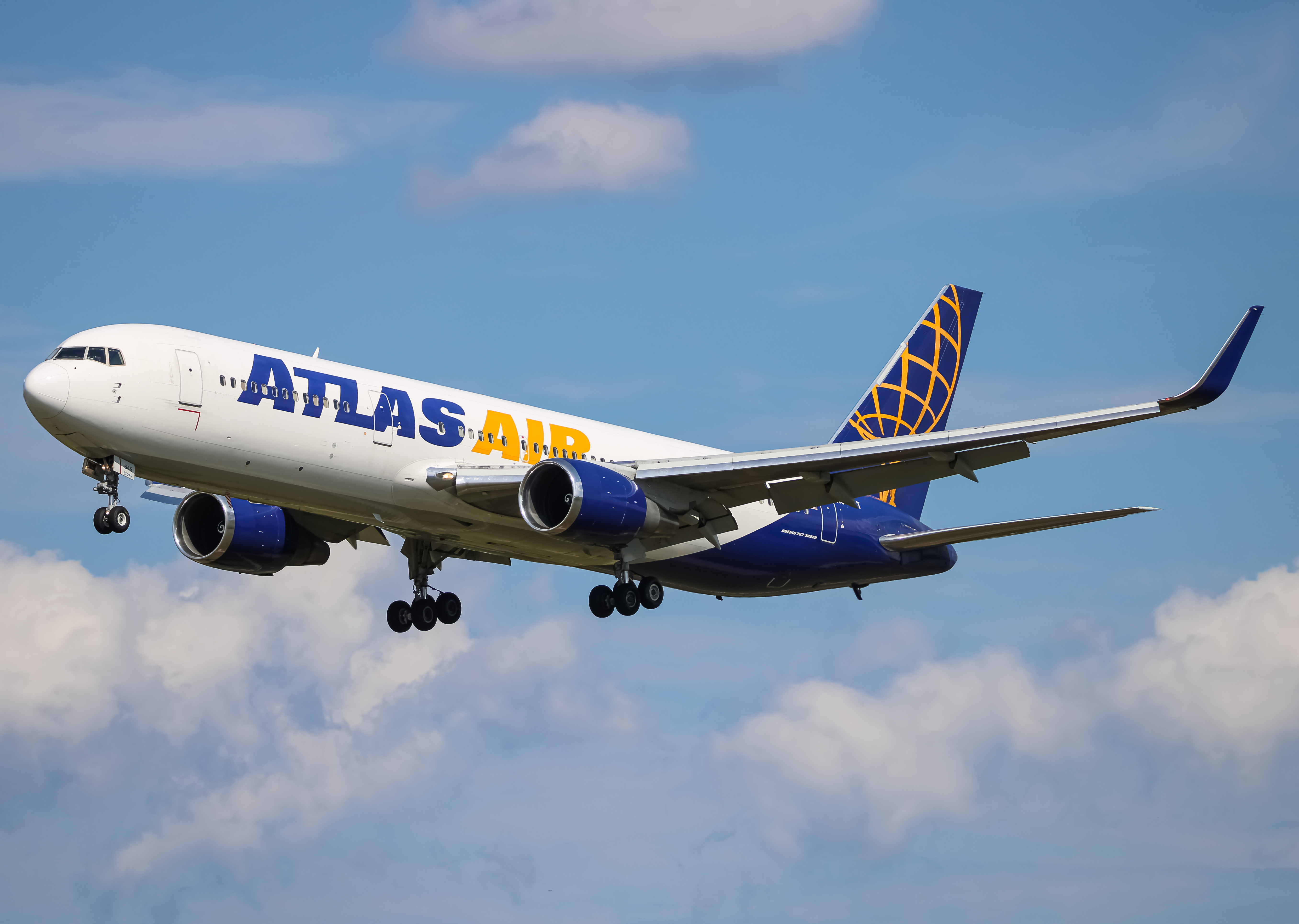 Full size: Atlas Air Boeing 767-300ER N645GT at Baltimore/Washington International Thurgood Marshall Airport