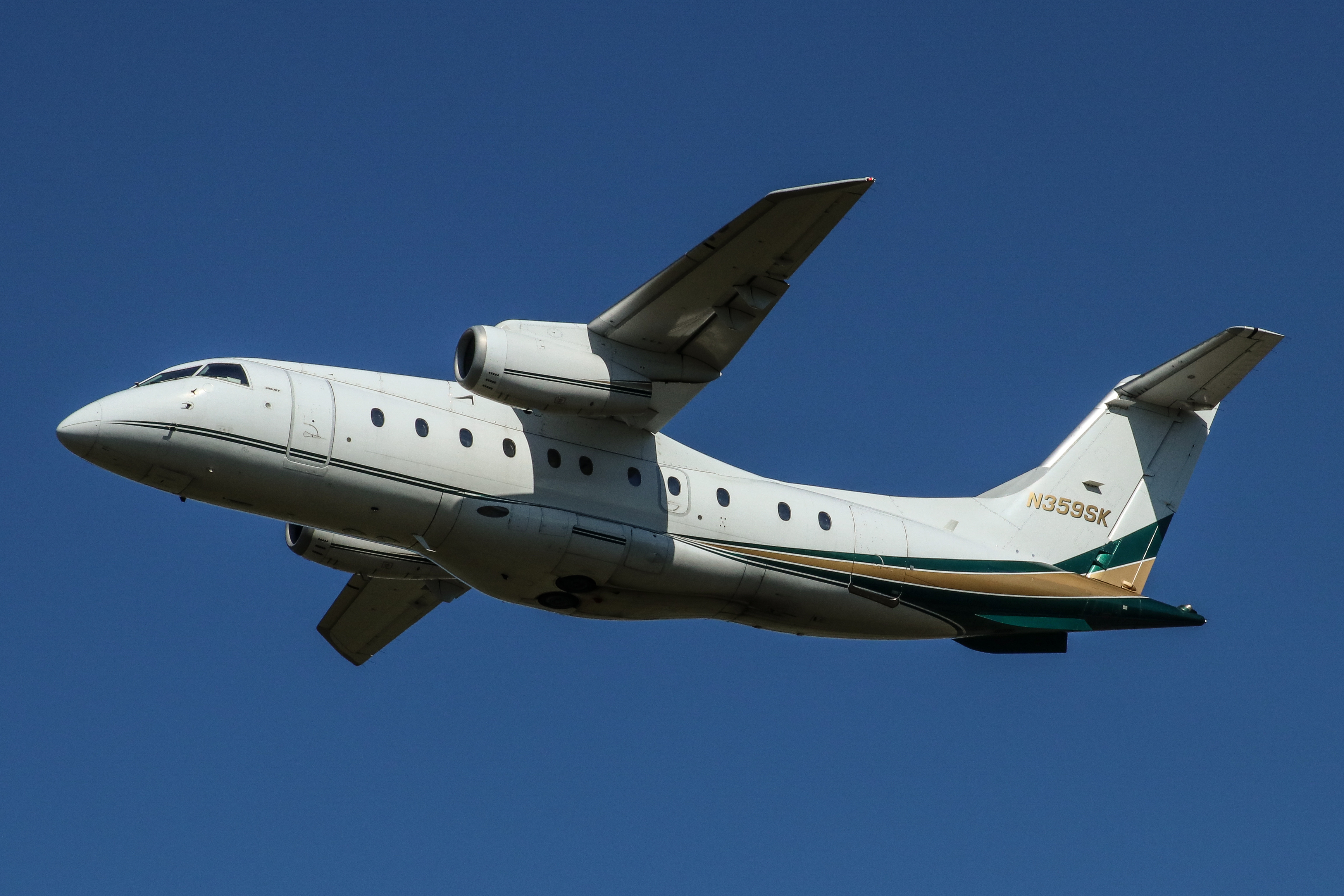 Full size: Ultimate Jet Charter Dornier 328JET N359SK at Capital City Airport