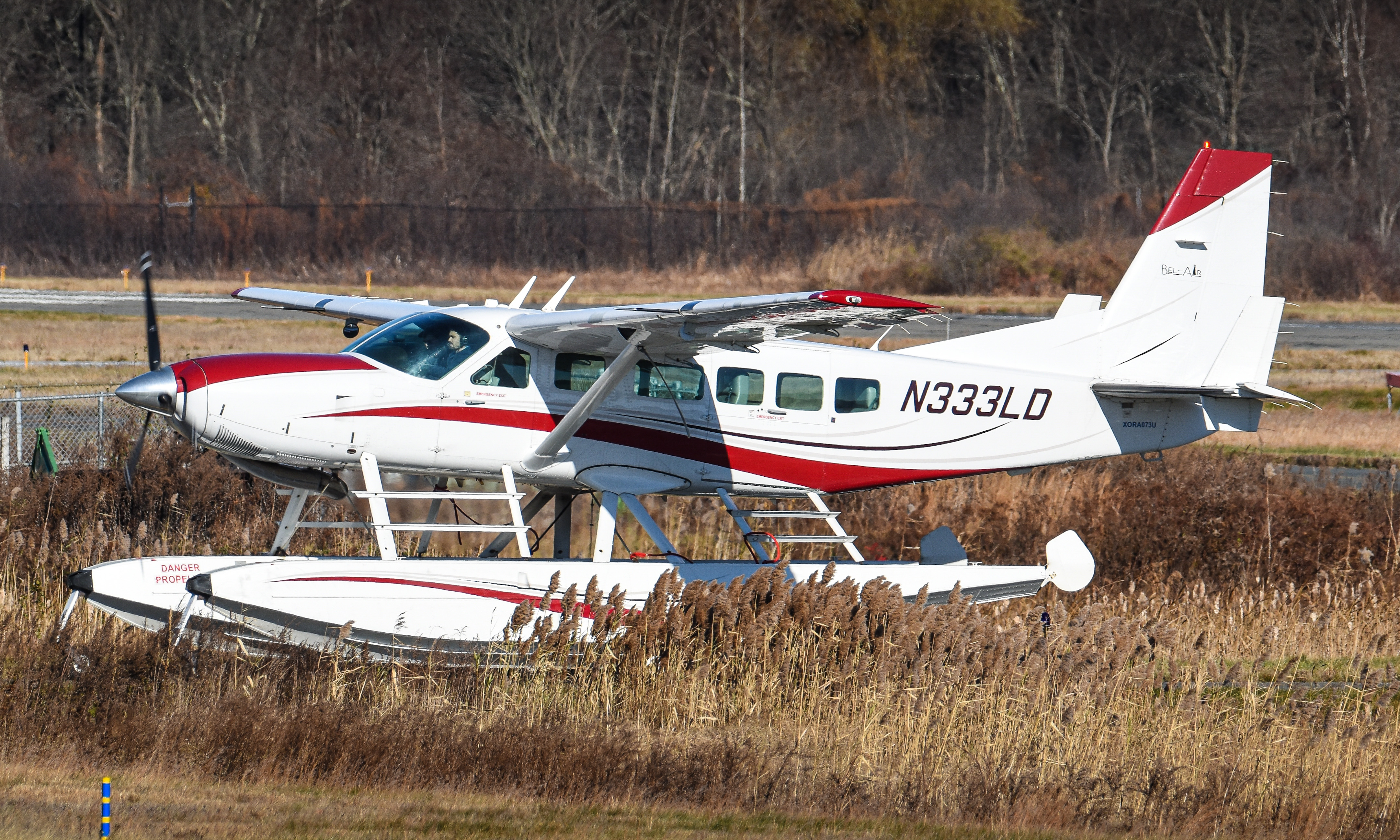 Full size: PRIVATE Cessna 208 N333LD at Norwood Memorial Airport