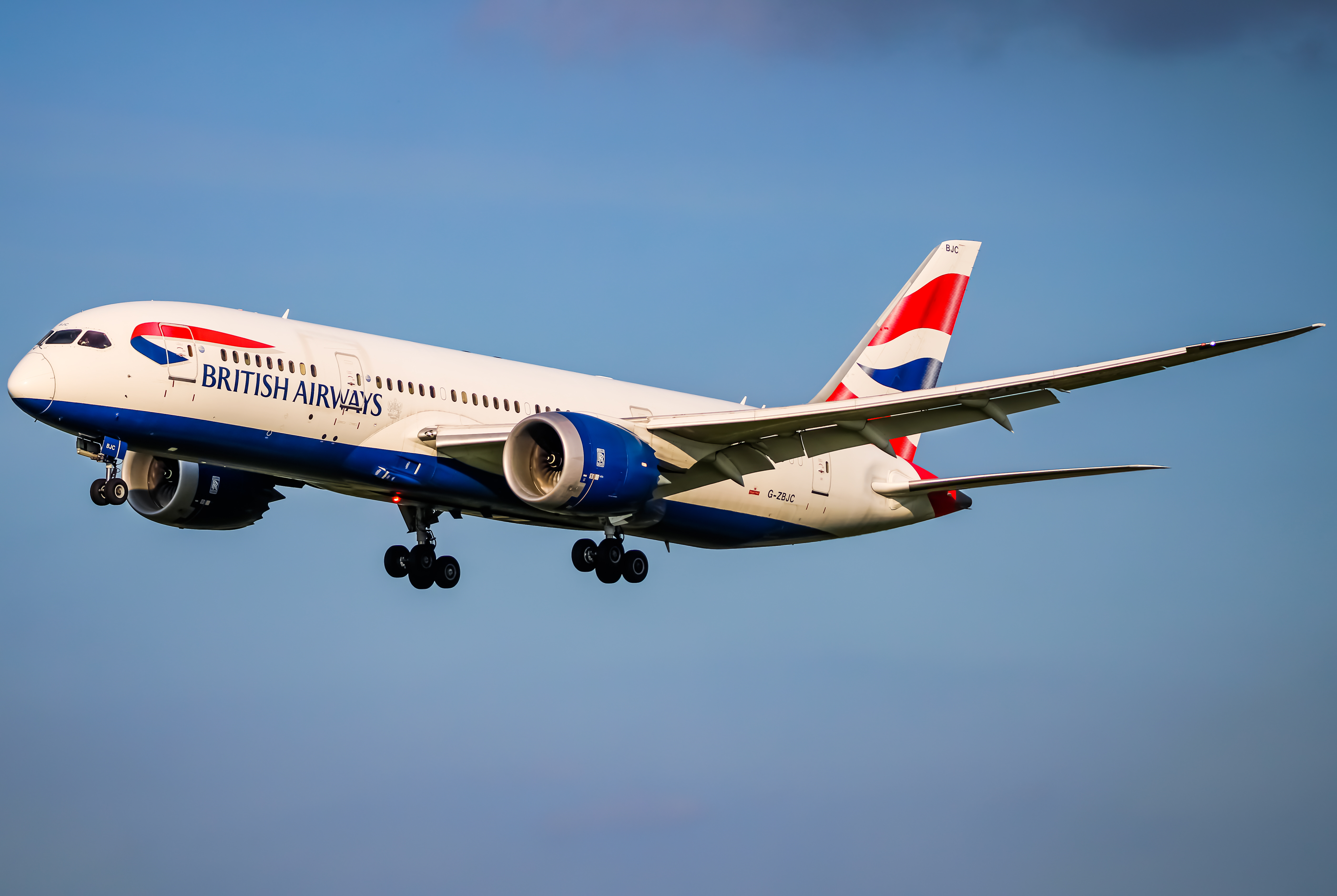Full size: British Airways Boeing 787-8 G-ZBJC at Baltimore/Washington International Thurgood Marshall Airport