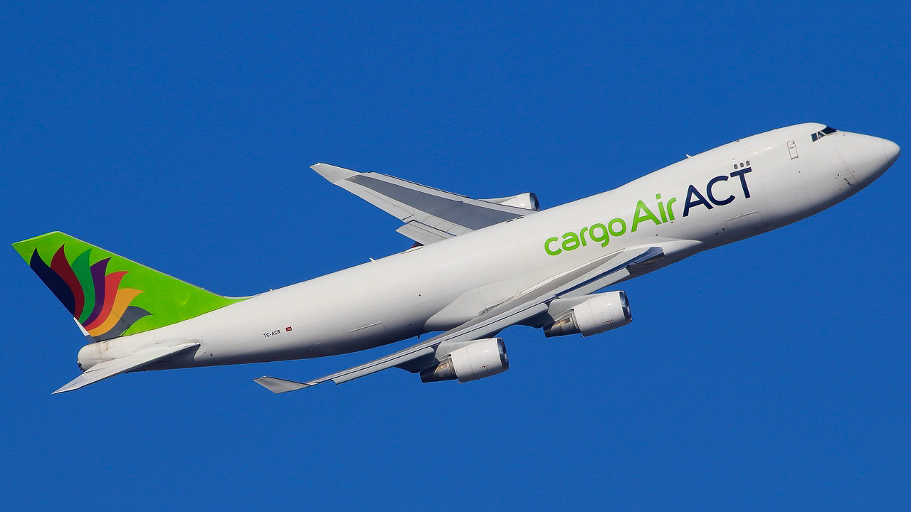 Full size: Air ACT Cargo 747-400F TF-ACR at John F. Kennedy International Airport