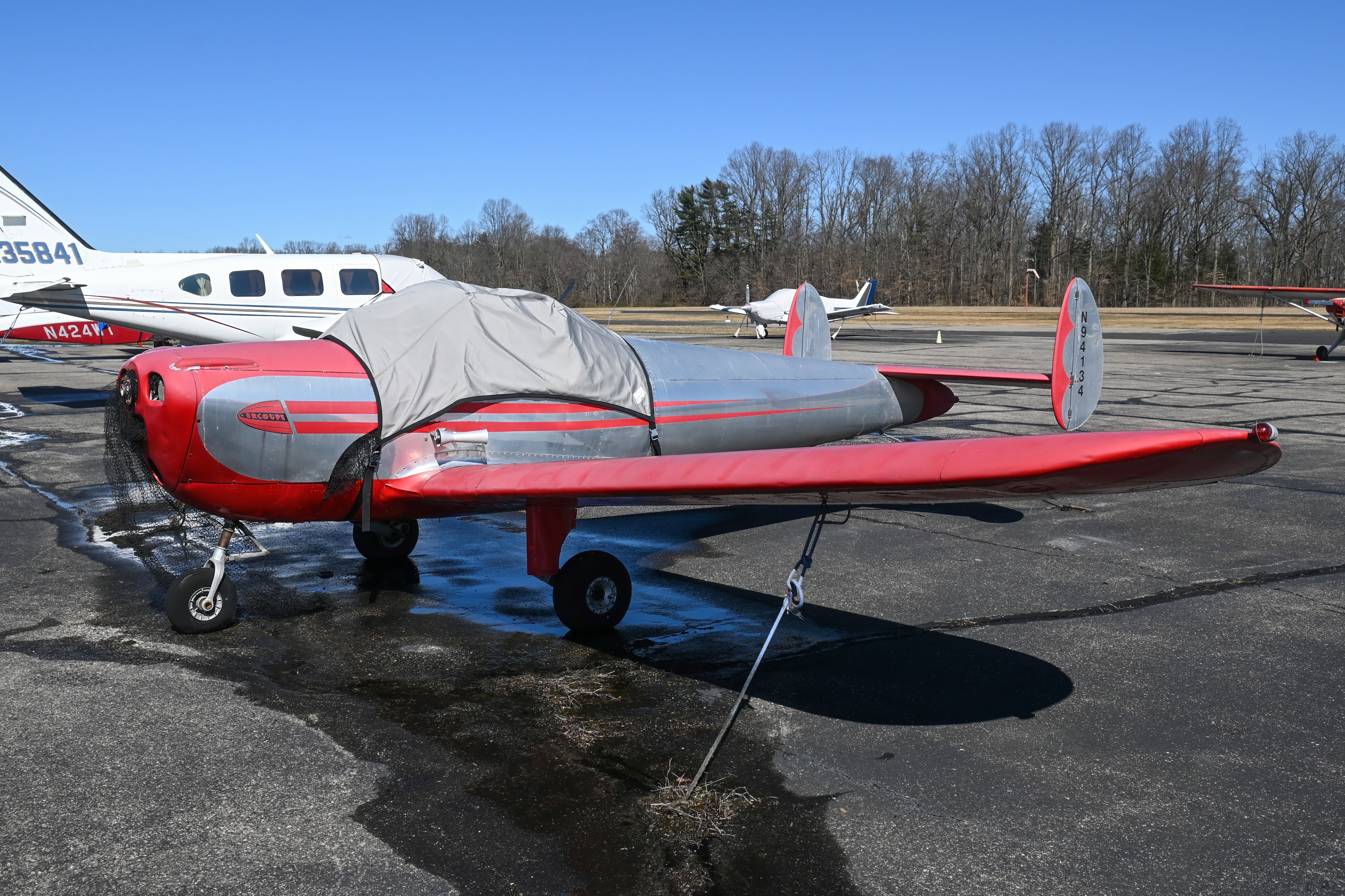 Full size: PRIVATE ERCO Ercoupe N94134 at Flying W Airport