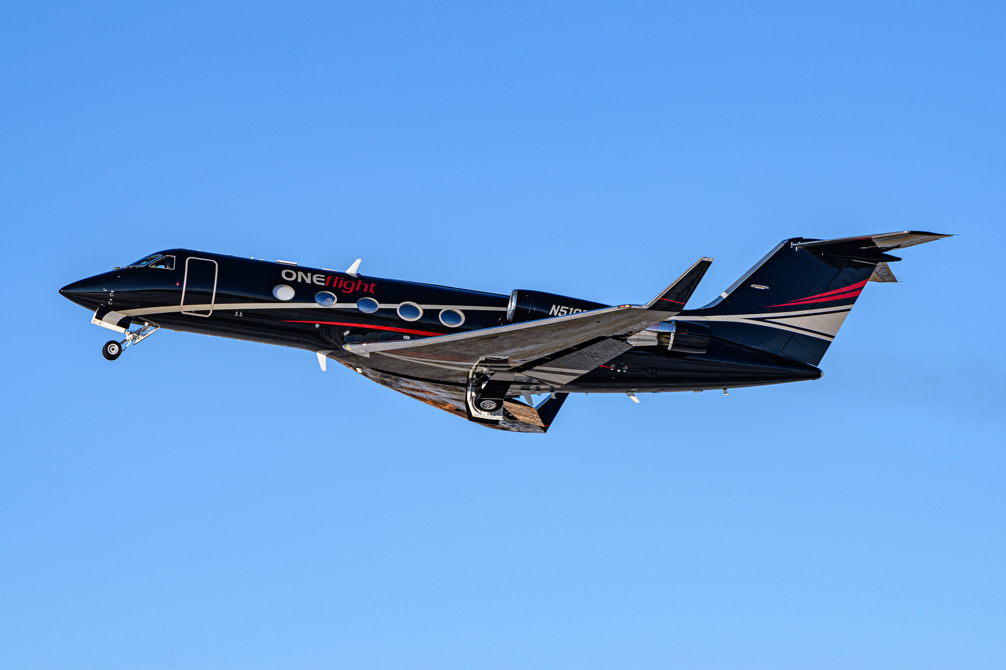 Full size: ONEflight International Gulfstream III N510FR at Centennial Airport