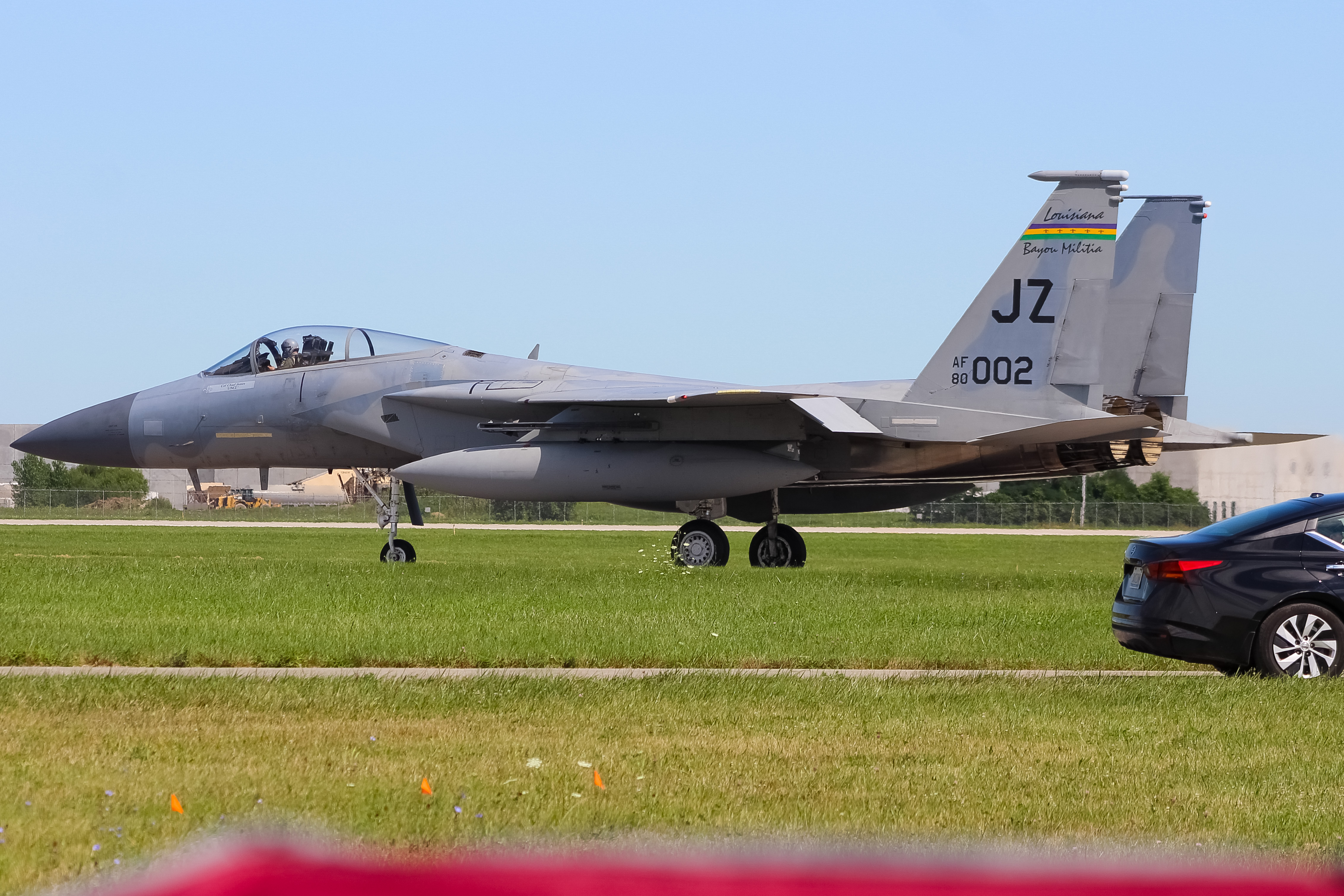 Full size: USAF - United States Air Force Boeing F-15C Eagle 80-0002 at James M Cox Dayton International Airport