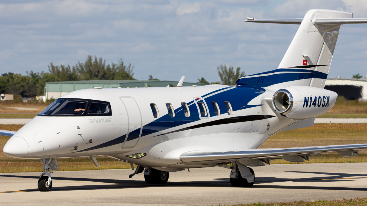 Full size: PRIVATE Pilatus PC-24 N140SX at Naples Municipal Airport