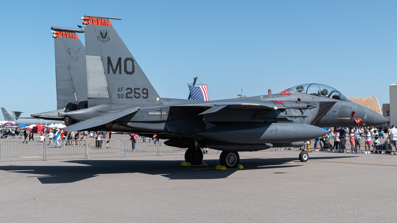 Full size: USAF - United States Air Force McDonnell Douglas F-15 Eagle 90-0259 at Mac Dill AFB