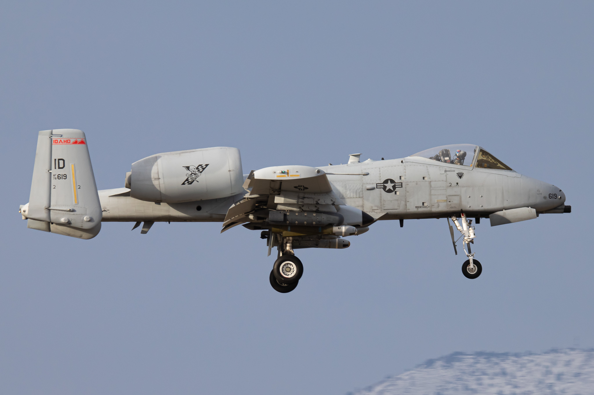Full size: USAF - United States Air Force Fairchild A-10C Thunderbolt II 78-0619 at Boise Air Terminal/Gowen Field