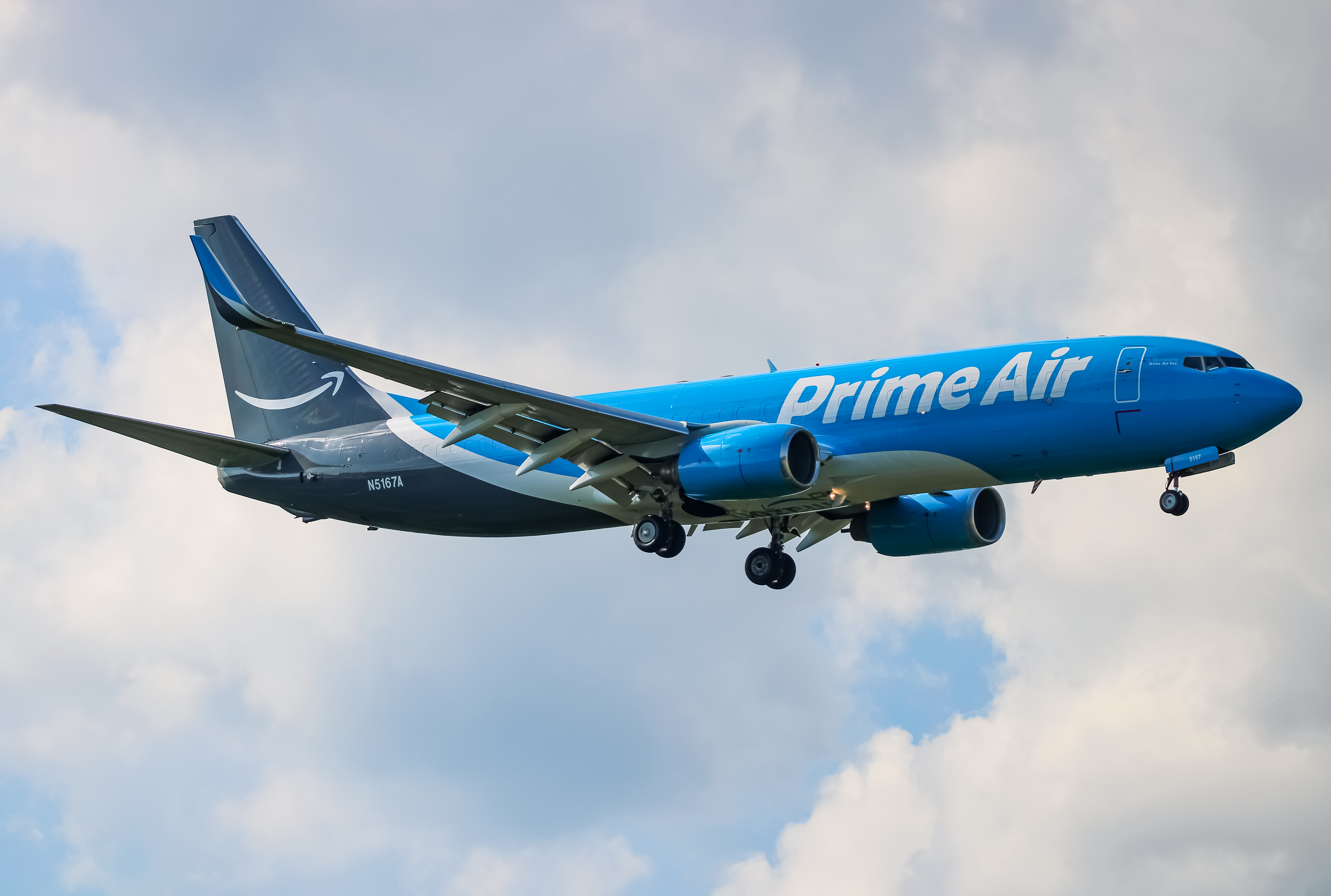 Full size: Prime Air Boeing 737-800 N5167A at Baltimore/Washington International Thurgood Marshall Airport