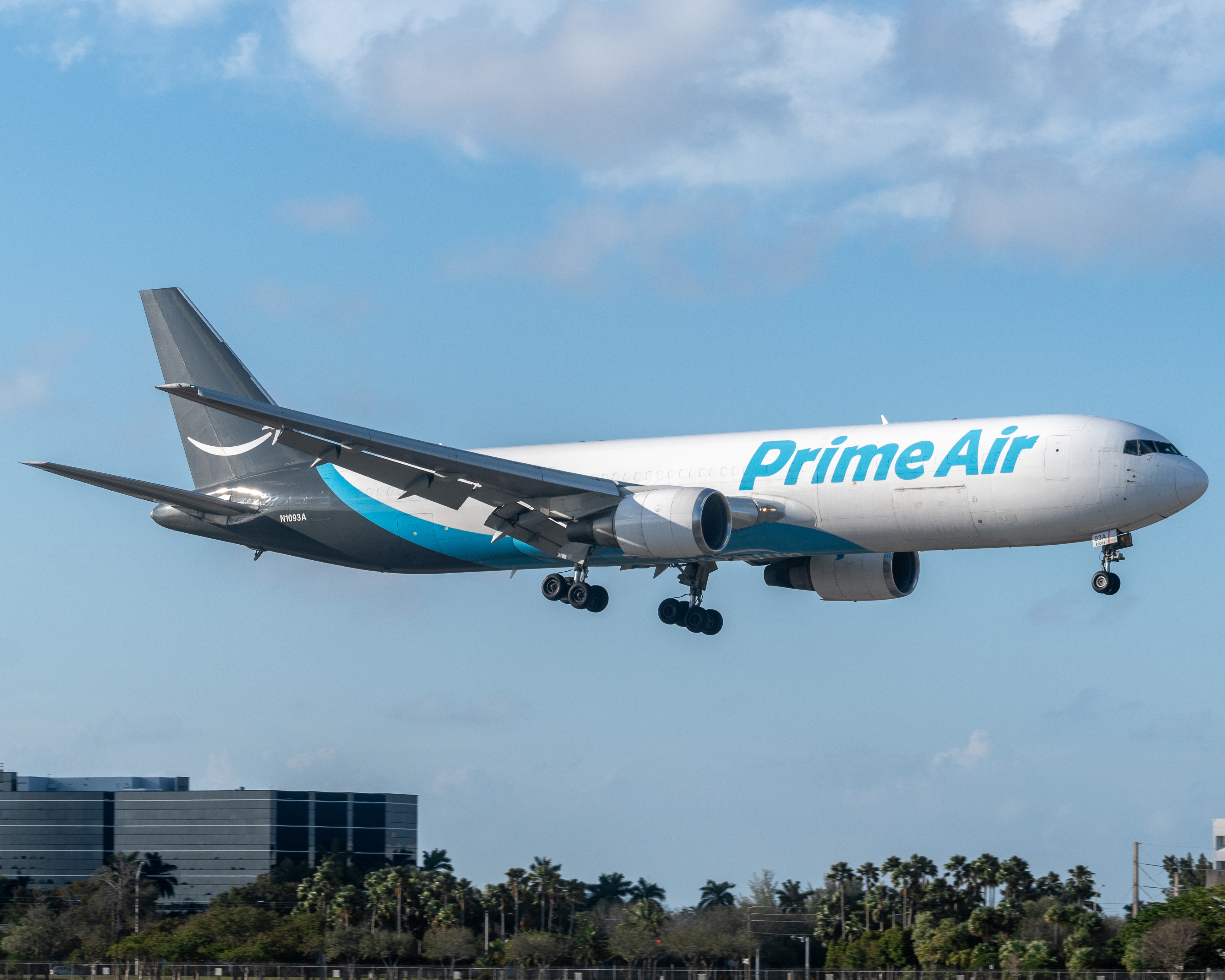 Full size: Prime Air Boeing 767-300F N1093A at Miami International Airport