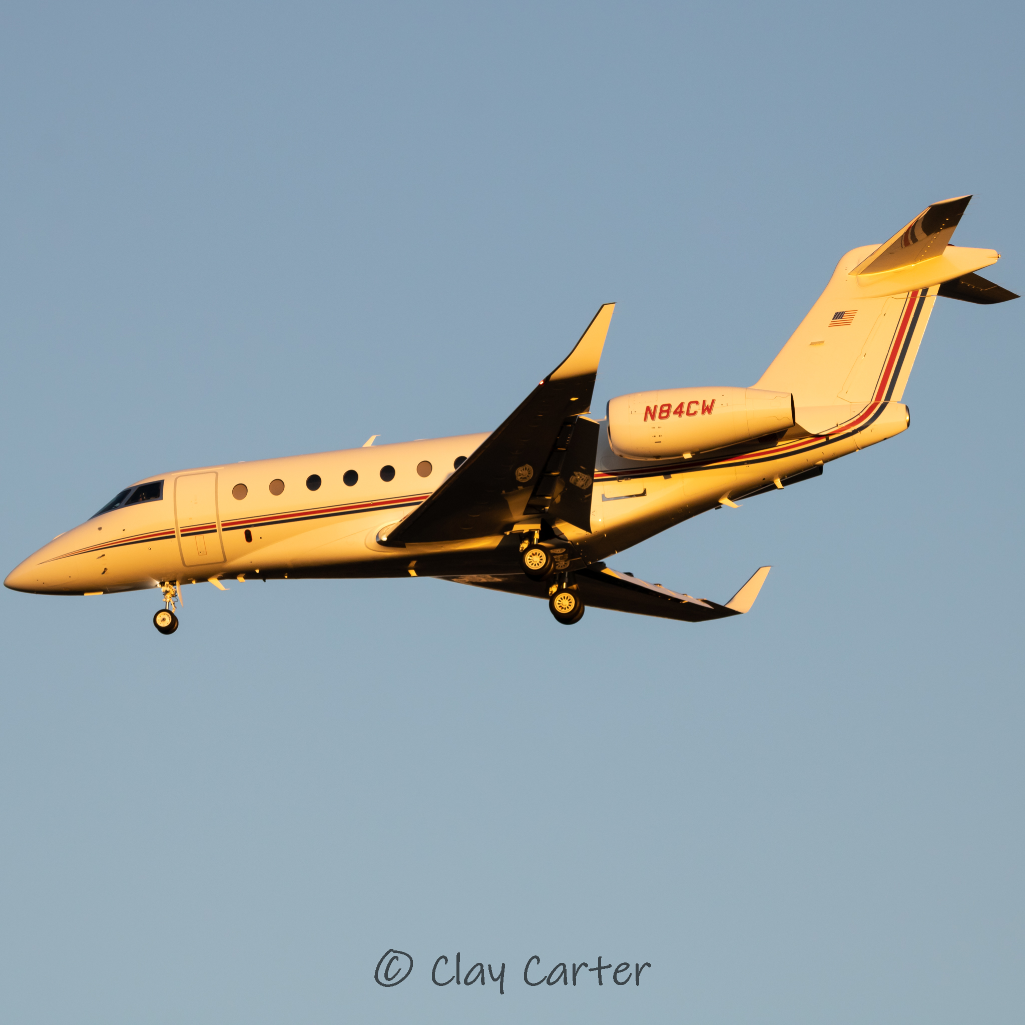 Full size: PRIVATE Gulfstream G280 N84CW at Washington Dulles International Airport