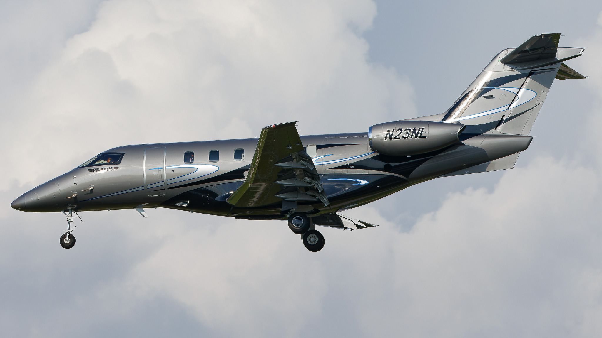 Full size: PRIVATE Pilatus PC-24 N23NL at St. Petersburg Clearwater International Airport