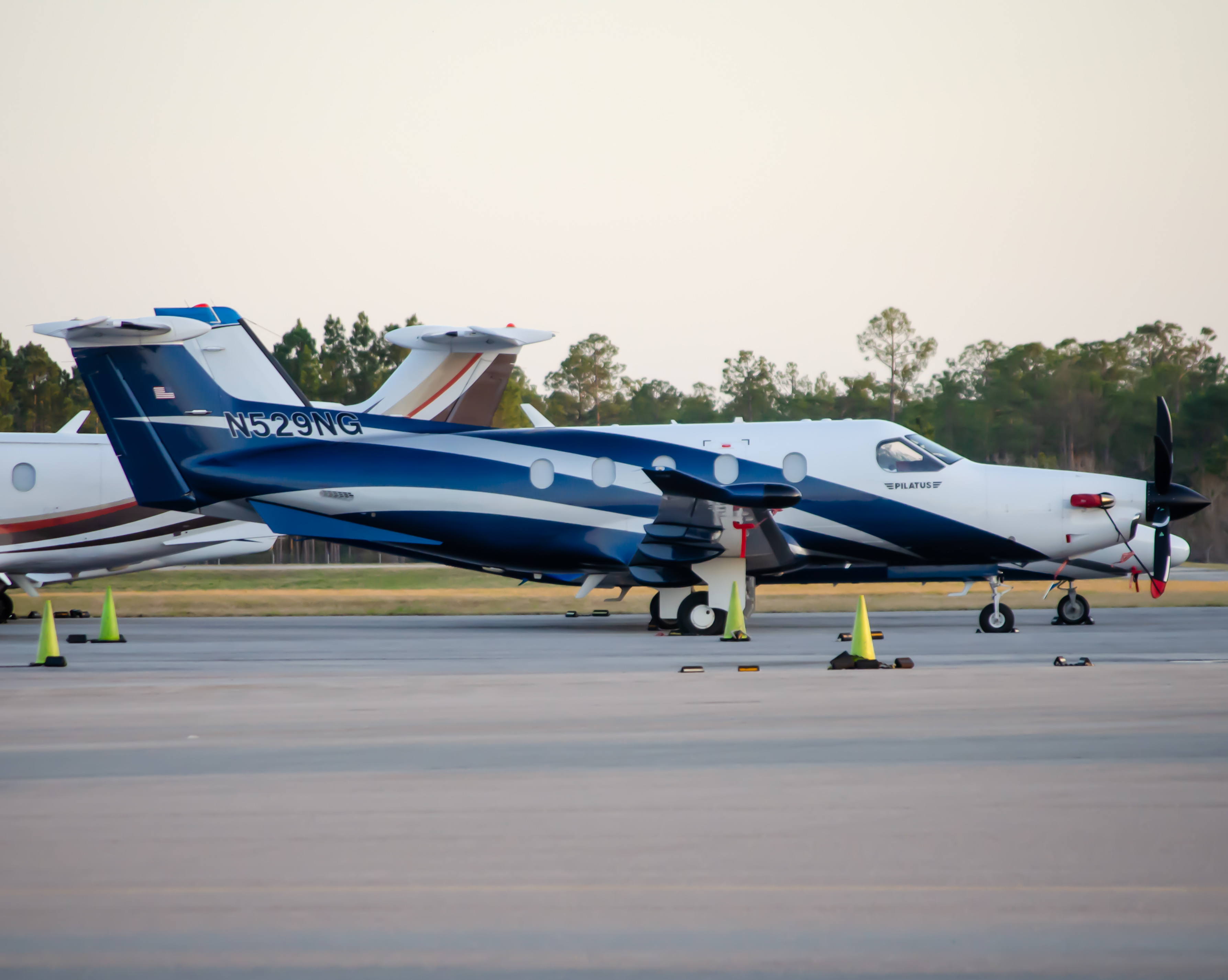 Full size: PRIVATE Pilatus PC-12 N529NG at Panama City International Airport