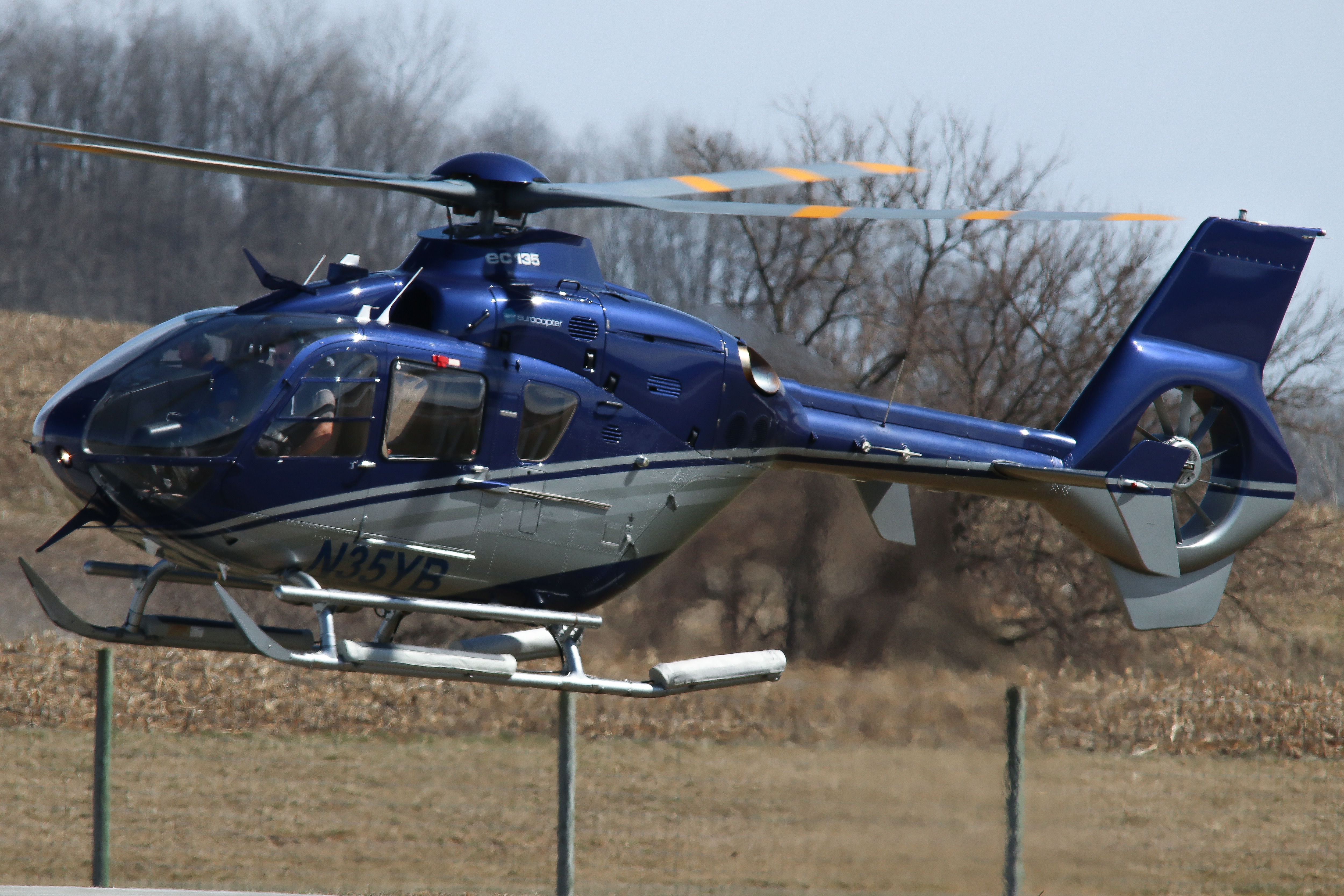 Full size: York Building Products Inc Eurocopter EC135 N35YB at York Airport