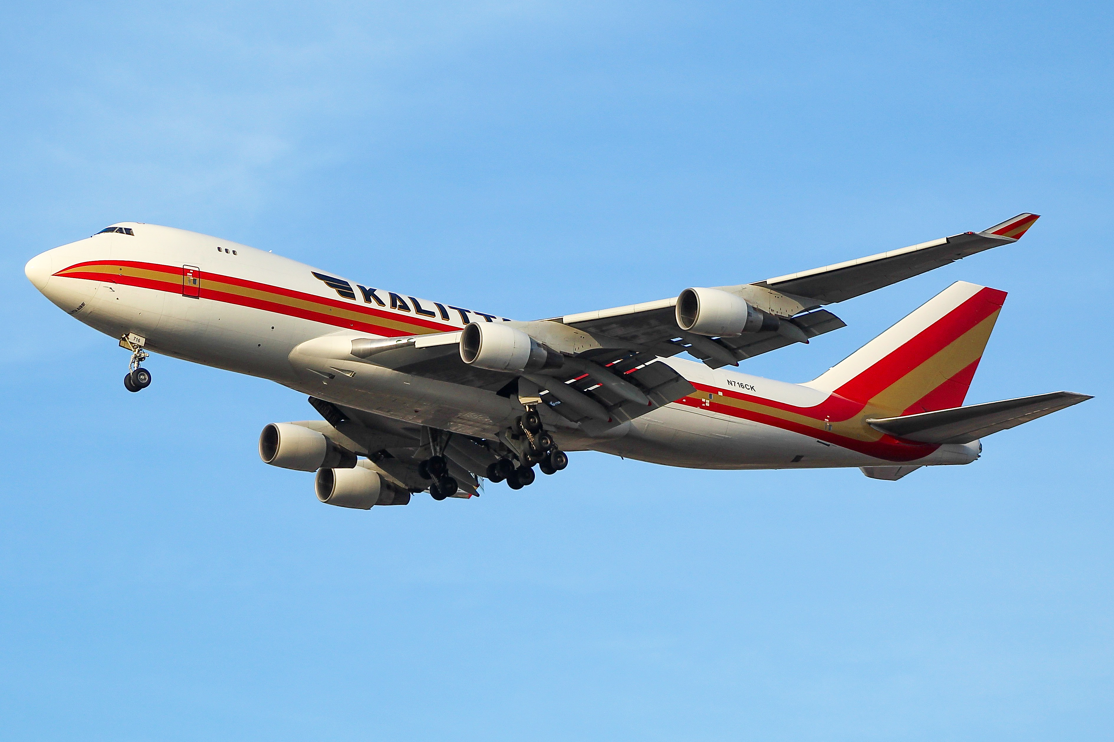 Full size: Kalitta Air Boeing 747-400F N716CK at Chicago O'Hare International Airport