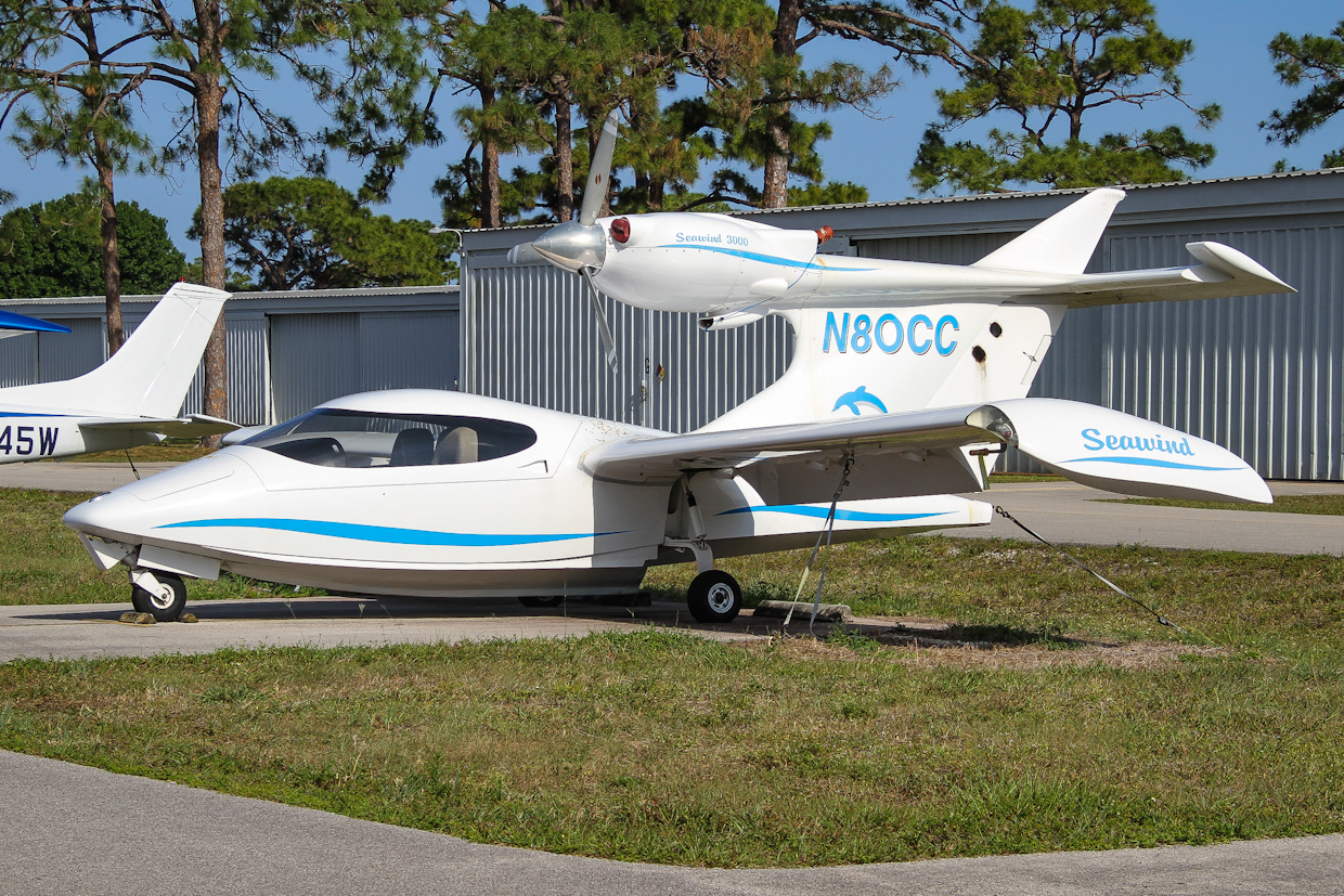 Full size: PRIVATE Seawind 3000 N80CC at Fort Lauderdale Executive Airport