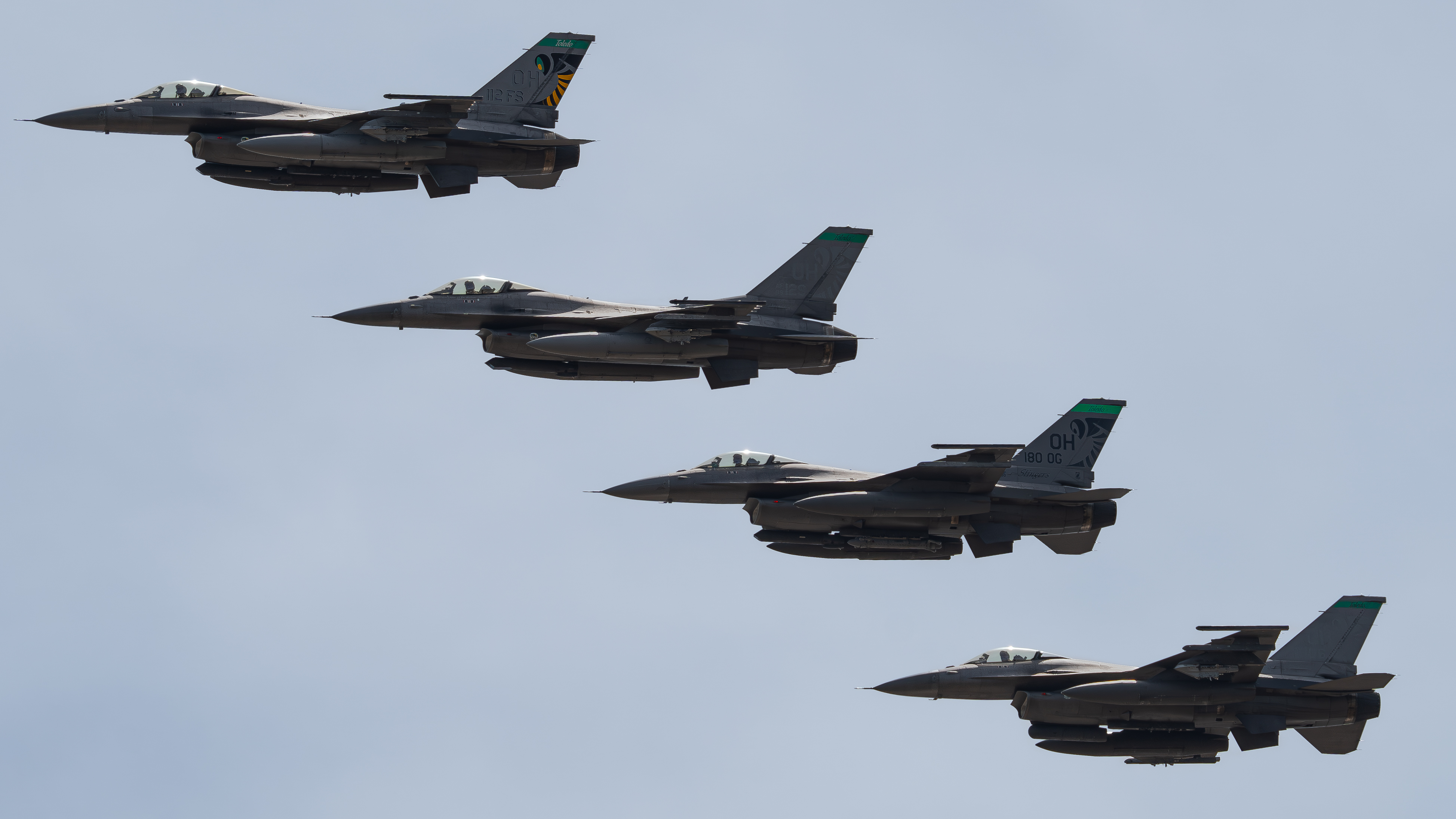 Full size: USAF - United States Air Force General Dynamics F-16 Fighting Falcon 89-2112 at Not Applicable
