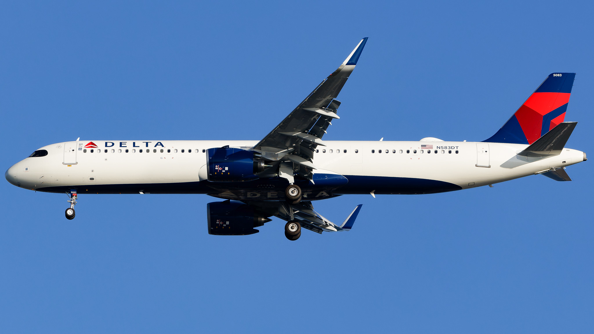Full size: Delta Airlines Airbus A321NEO N538DT at John F. Kennedy International Airport