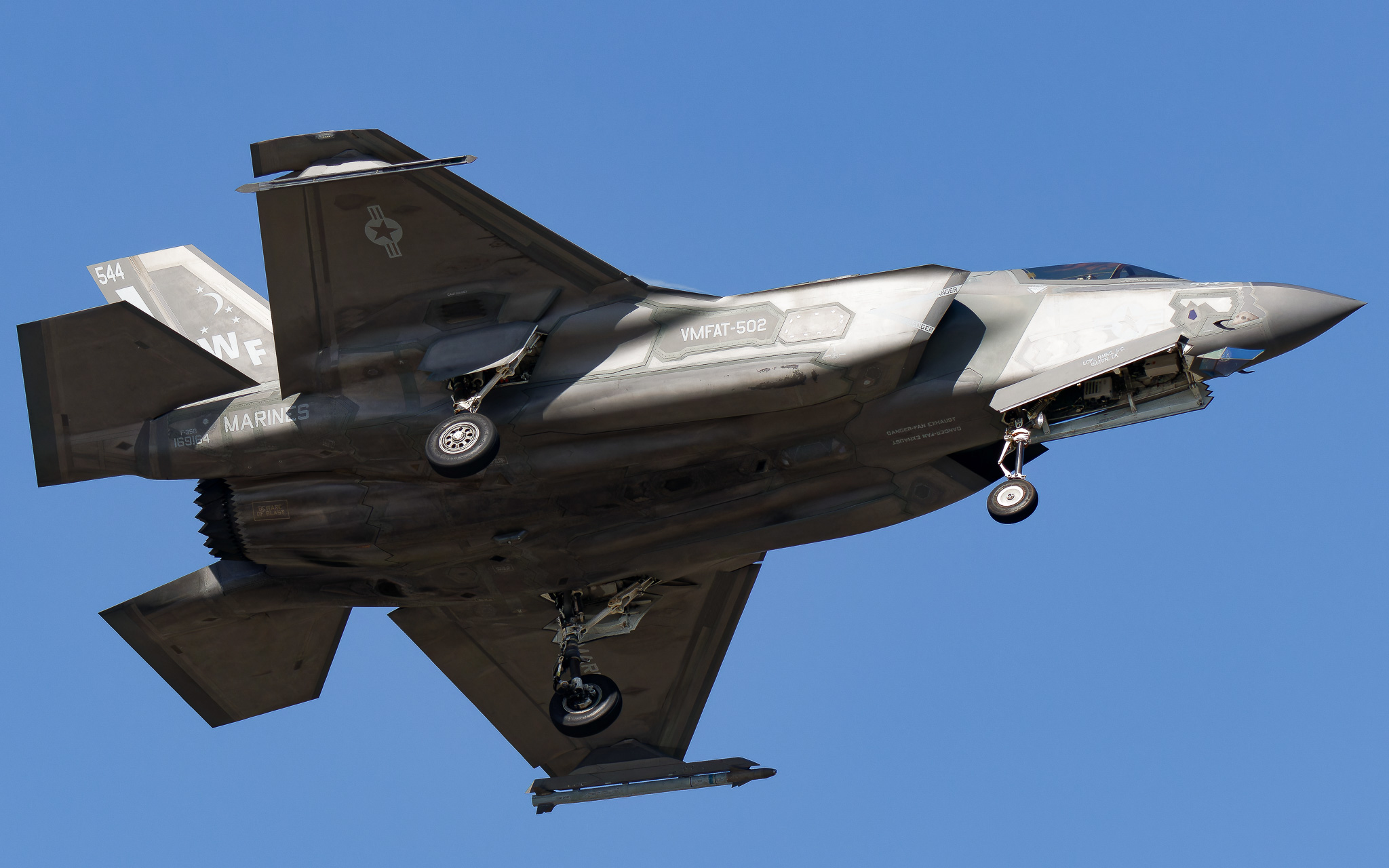 Full size: USMC - United States Marine Corp Lockheed Martin F-35 Lightning 169164 at NAS Jacksonville