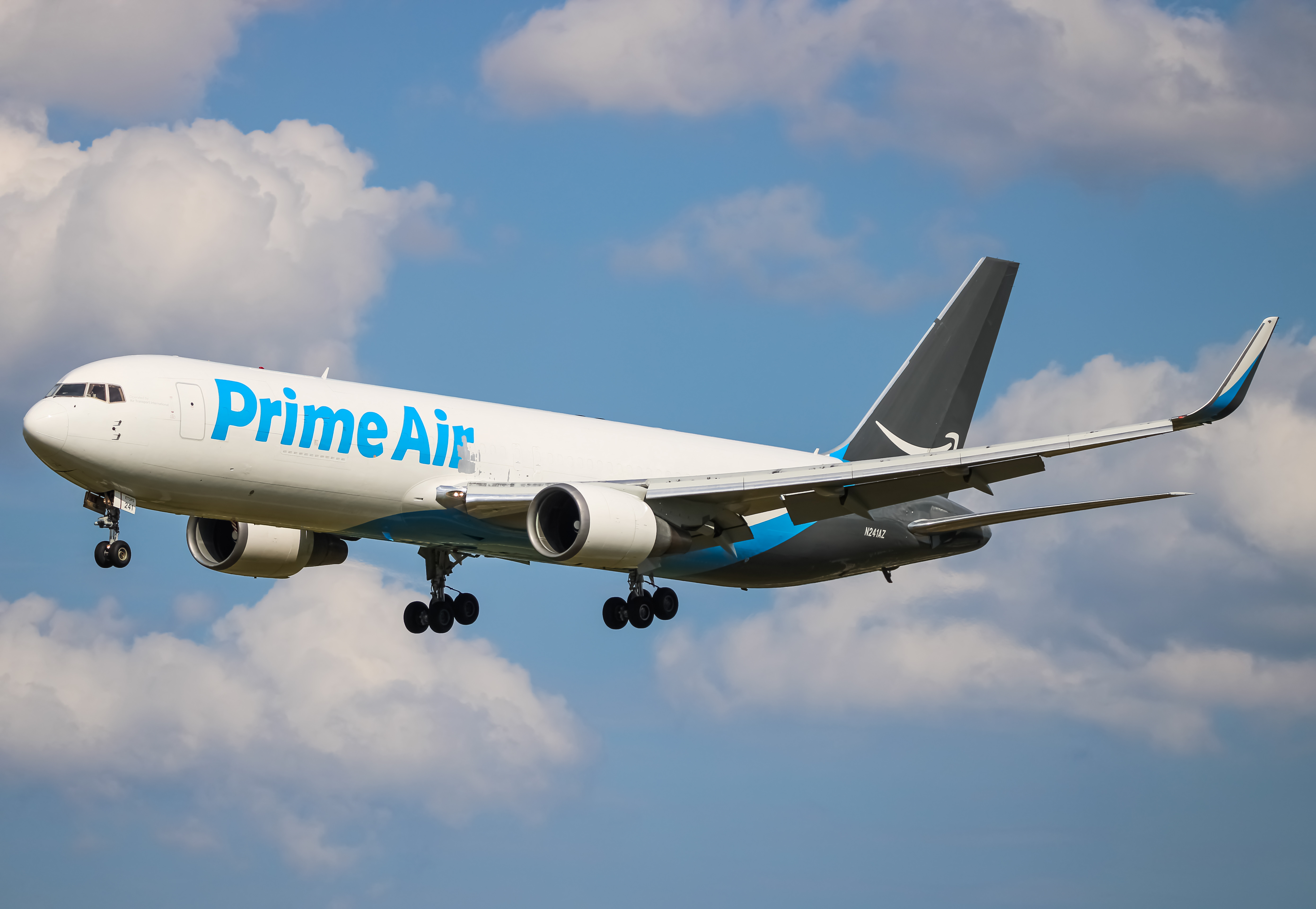 Full size: Prime Air Boeing 767-300F N241AZ at Baltimore/Washington International Thurgood Marshall Airport
