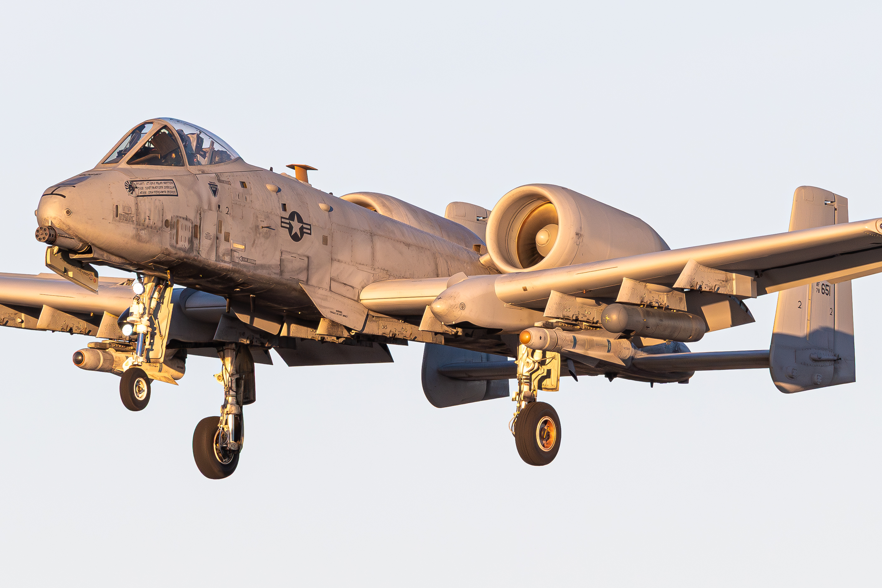Full size: USAF - United States Air Force Fairchild A-10 Thunderbolt 78-0651 at North Island NAS