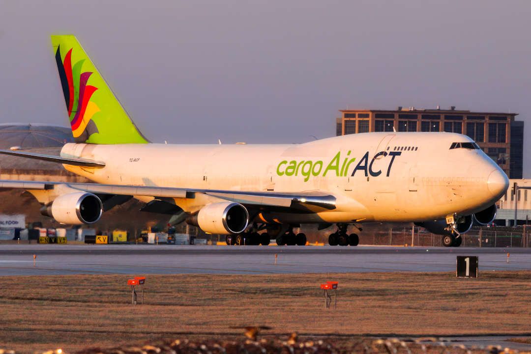 Full size: AIR ACT cargo Boeing 747-400F TC-ACF at Chicago O'Hare International Airport