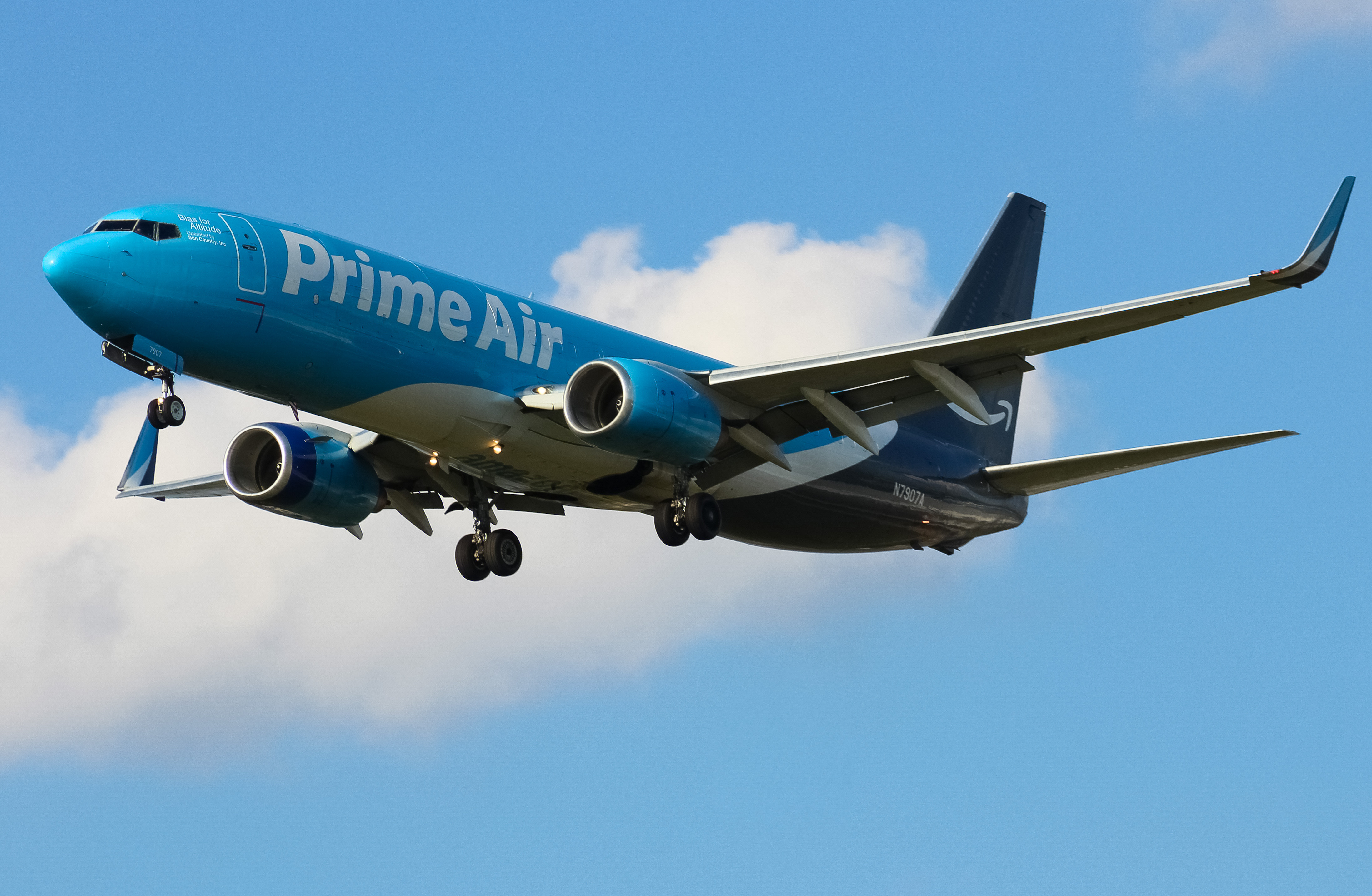 Full size: Prime Air Boeing 737-800 N7907A at Cincinnati/Northern Kentucky International Airport