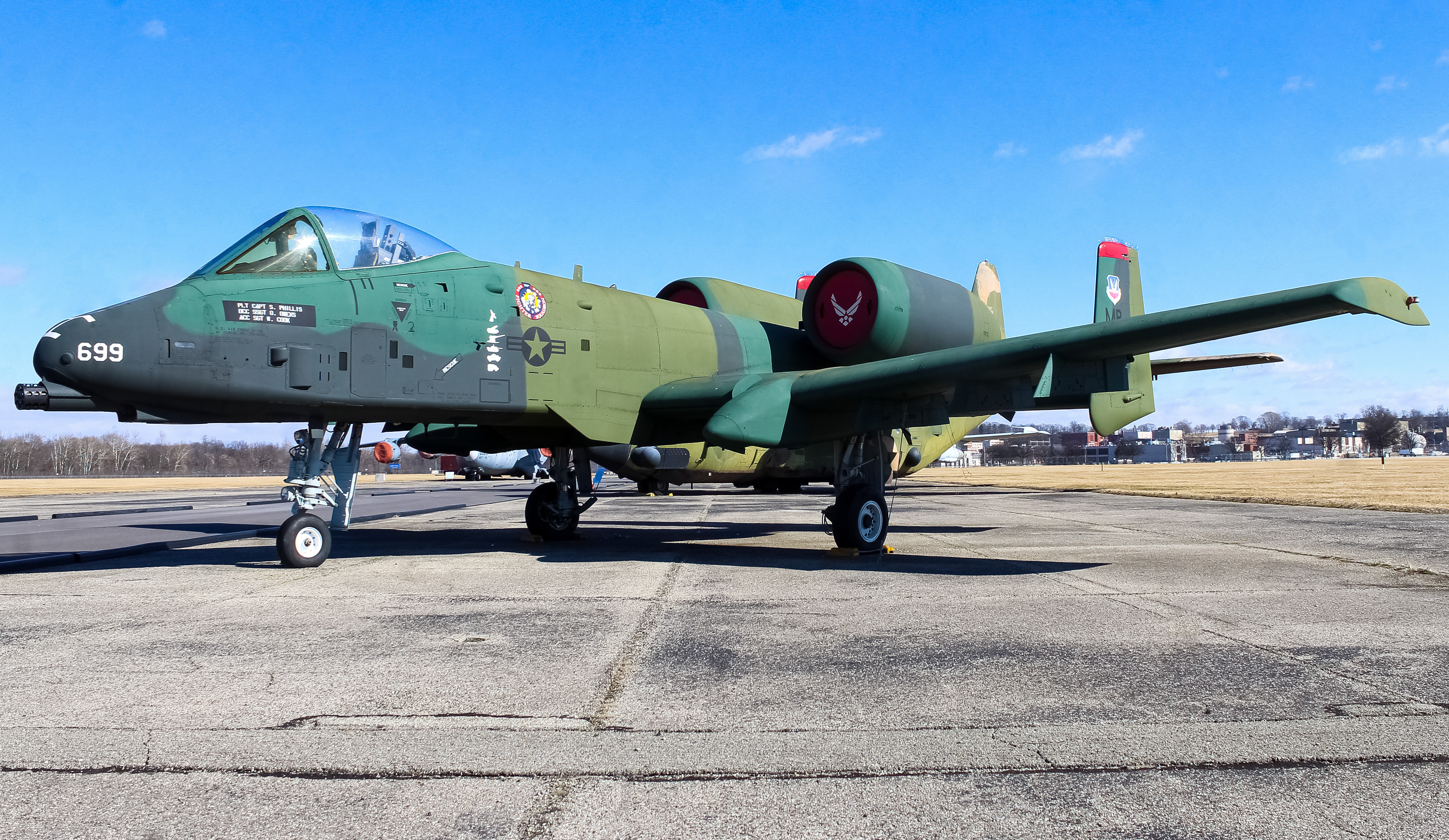 Full size: USAF - United States Air Force Fairchild A-10 Thunderbolt 78-0699 at Wright-Patterson Air Force Base