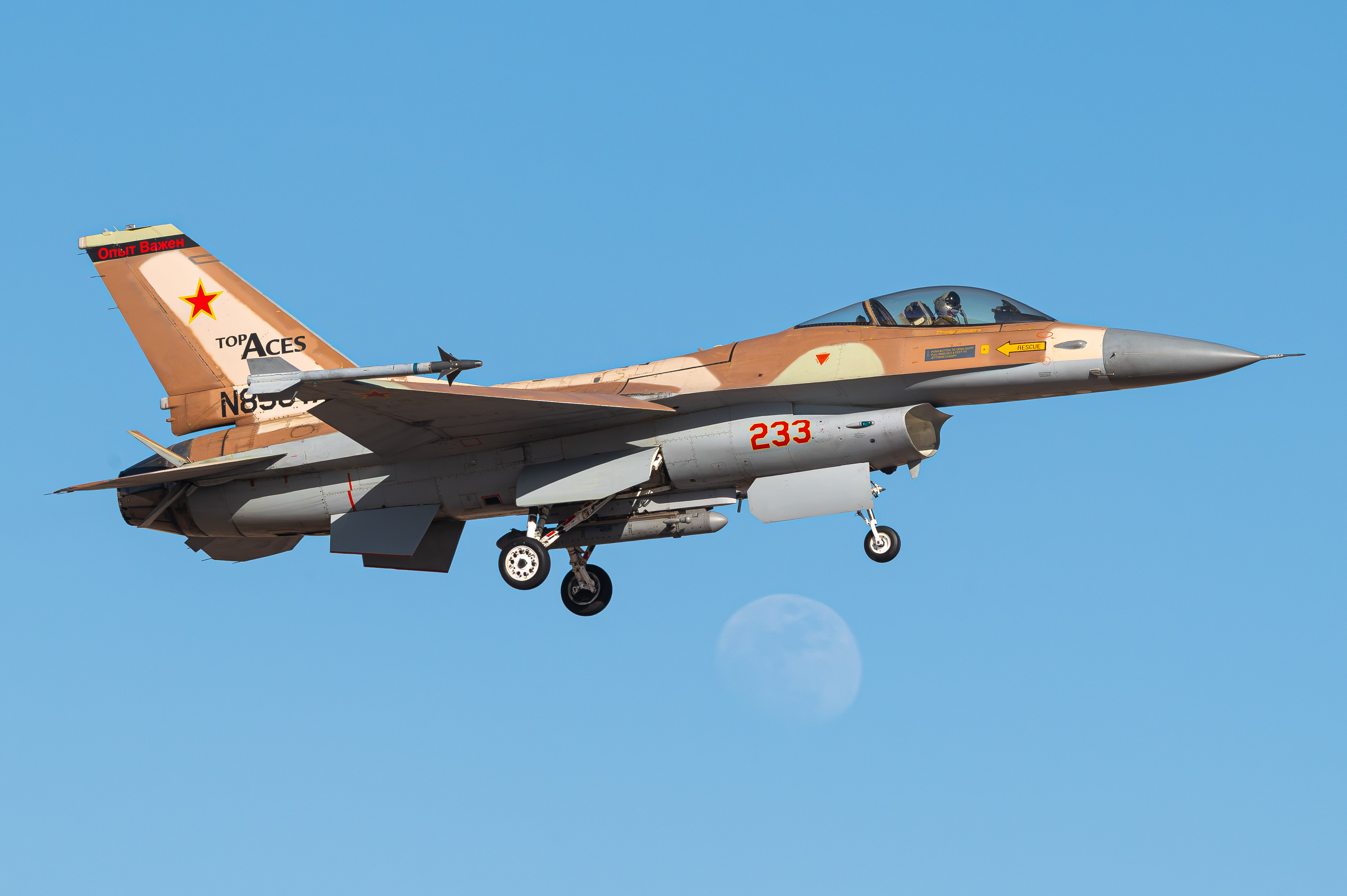 Full size: Top Aces General Dynamics F-16 Fighting Falcon N856TA at Luke AFB