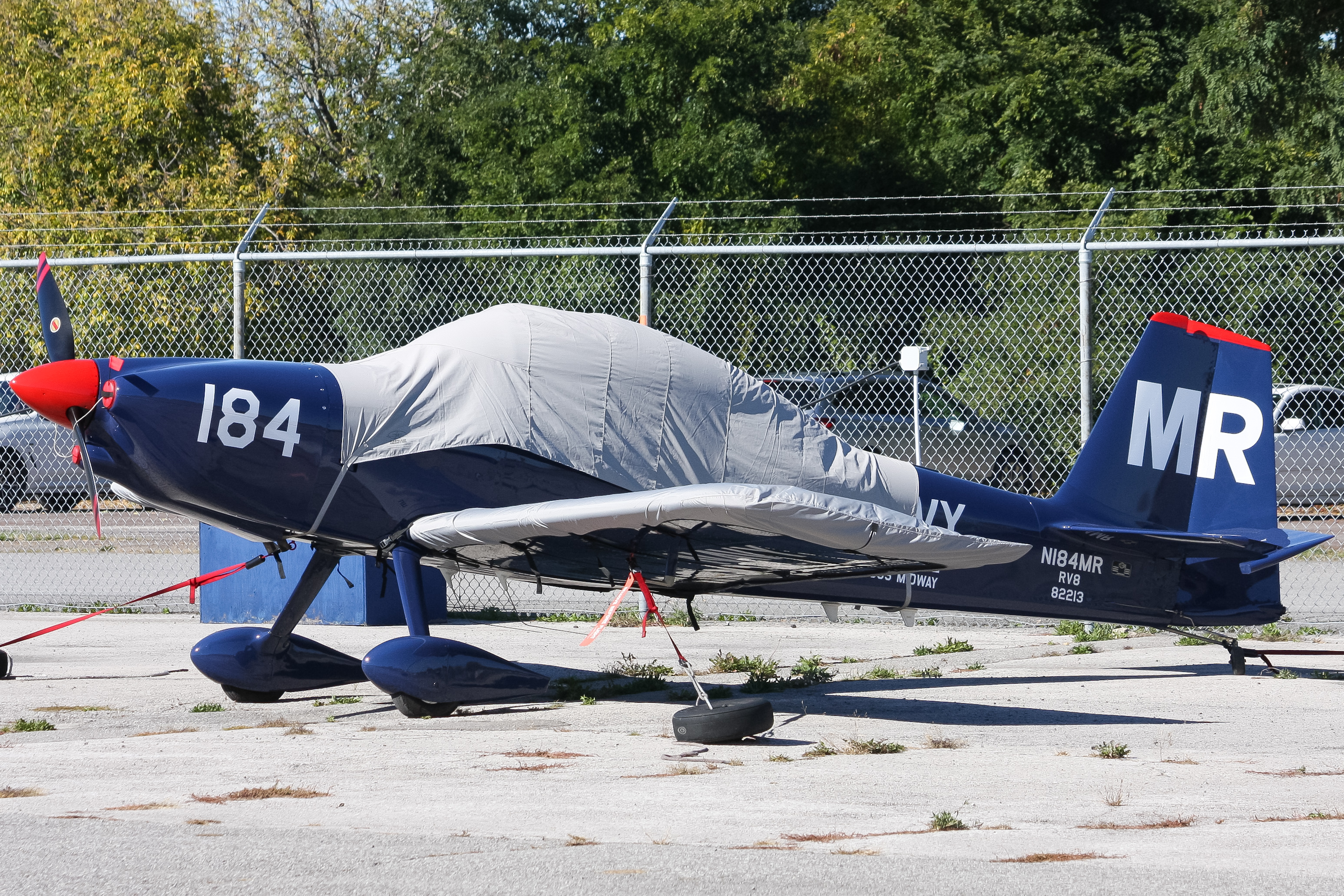 Full size: PRIVATE Vans RV-8 N184MR at Ottawa / Rockcliffe Airport