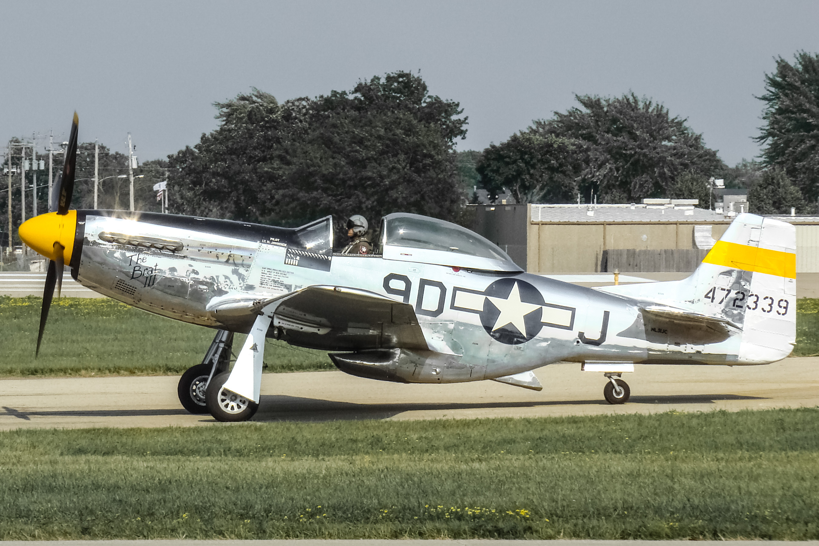 Full size: PRIVATE North American P-51 Mustang NL51JC at Wittman Regional Airport