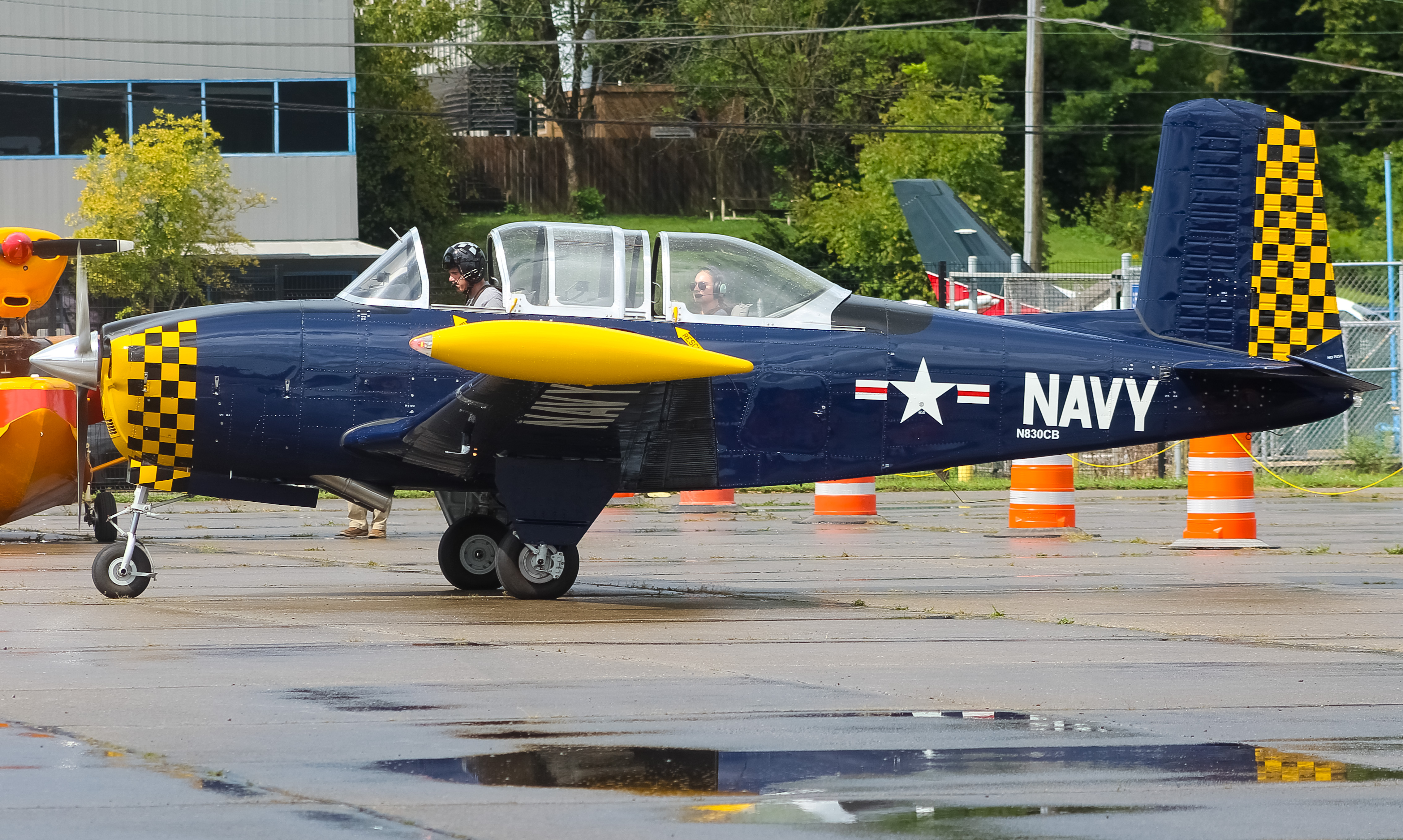 Full size: PRIVATE Beech D-45 N830CB at Cincinnati Municipal Airport/Lunken Field
