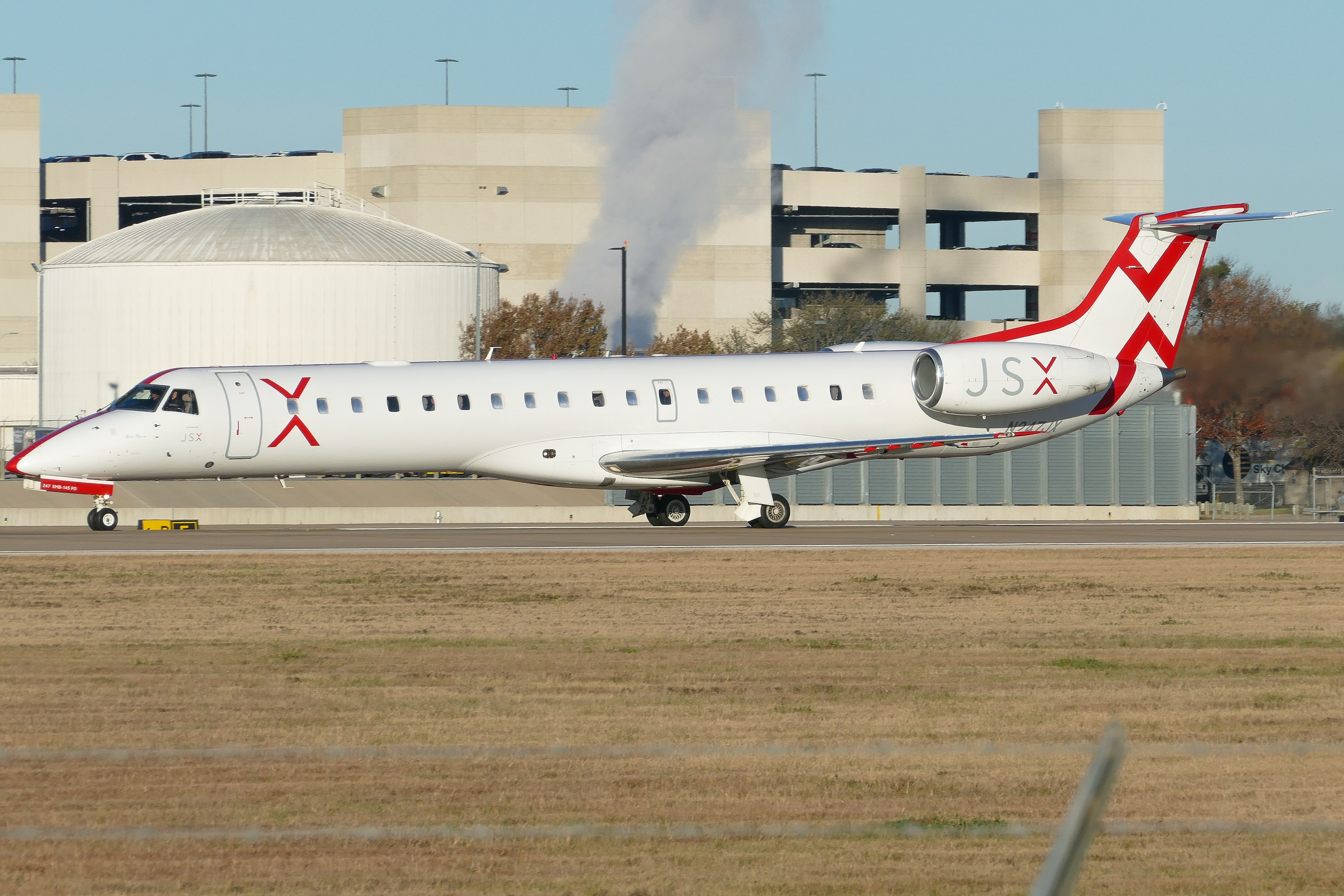 Full size: JSX Embraer ERJ145 N247JX at Austin-Bergstrom International Airport