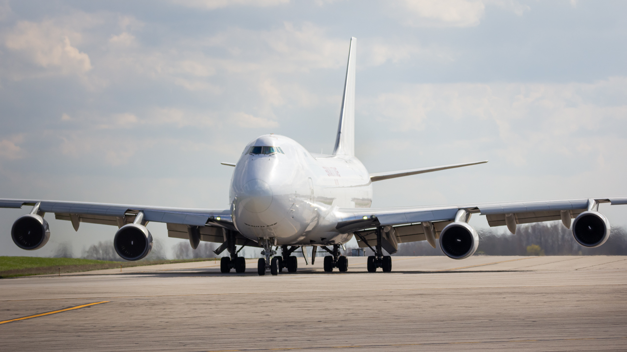 Full size: Kalitta Air Boeing 747-400F N702CK at Rickenbacker International Airport