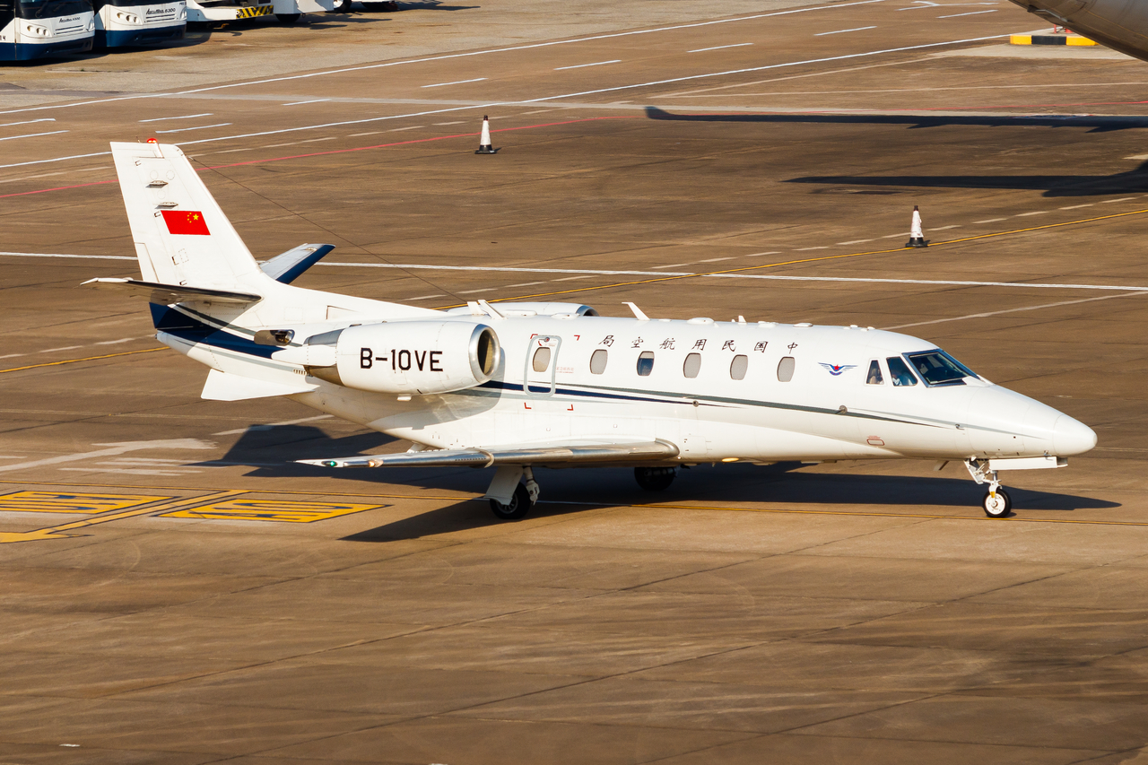 Full size: China Flight Inspection Cessna 560XL Citation XLS B-10VE at Macau International Airport