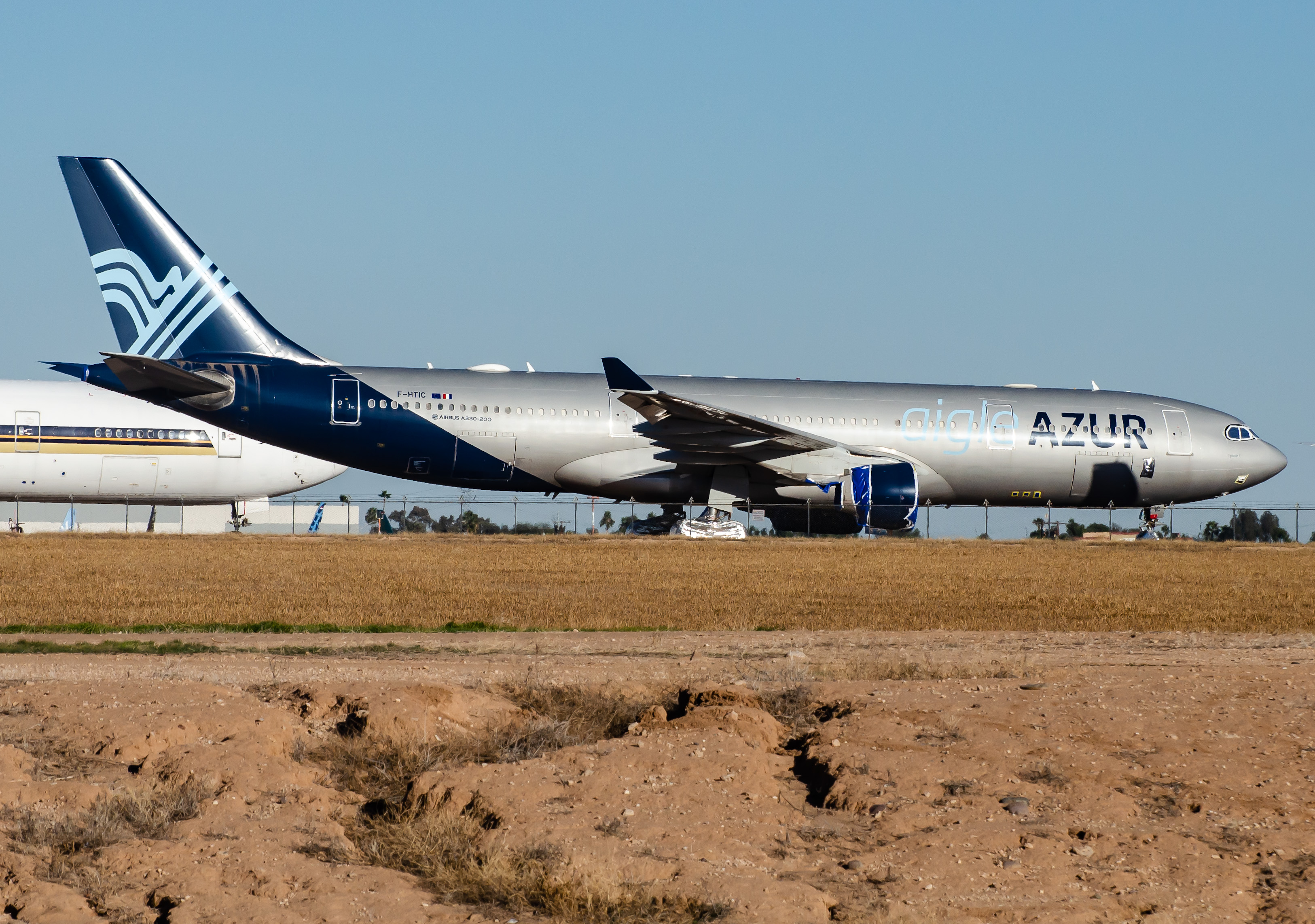 Full size: Aigle Azur Airbus A330-200 F-HTIC at Phoenix Goodyear Airport
