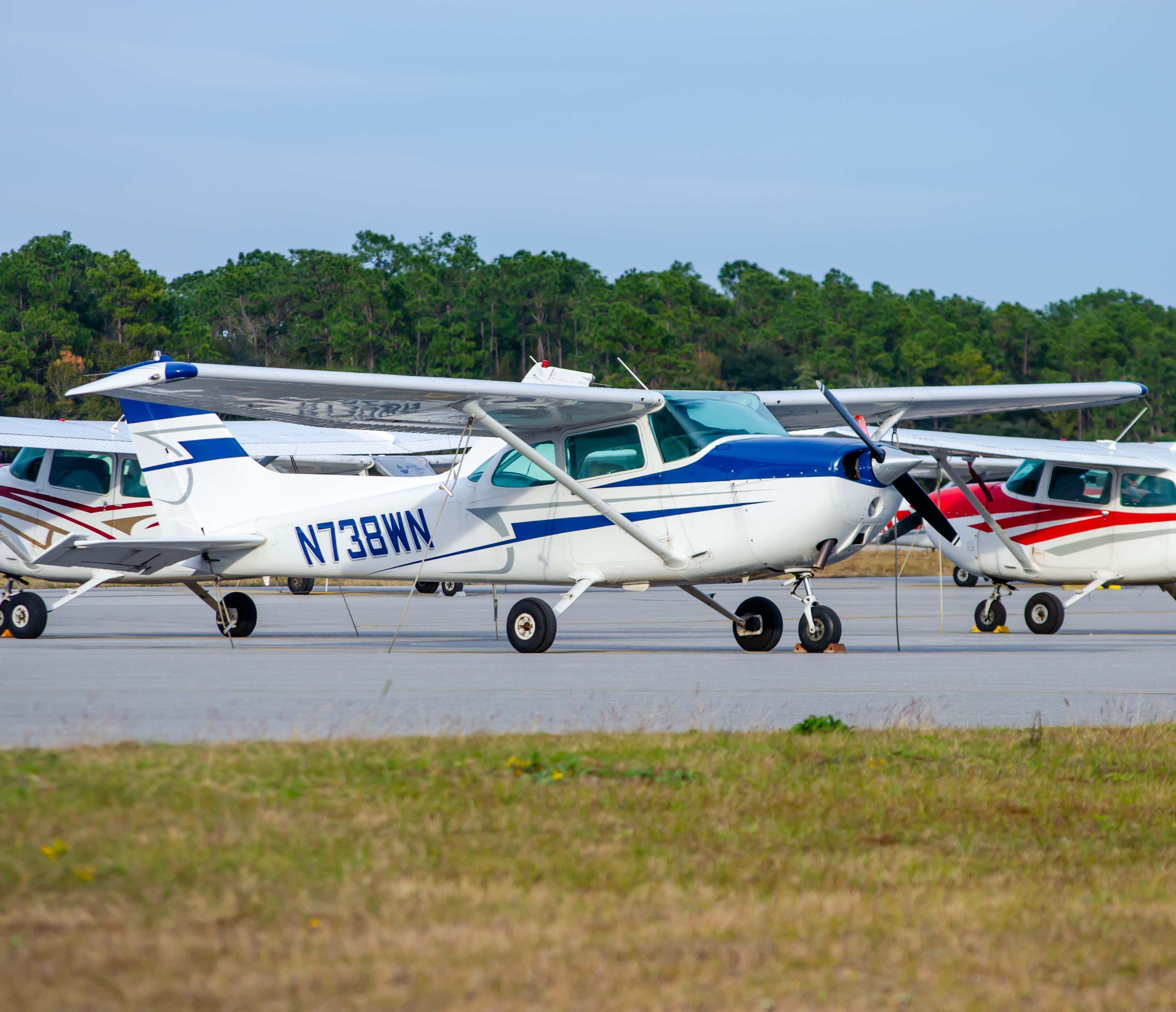 Full size: PRIVATE Cessna 172 N738WN at Pensacola International Airport