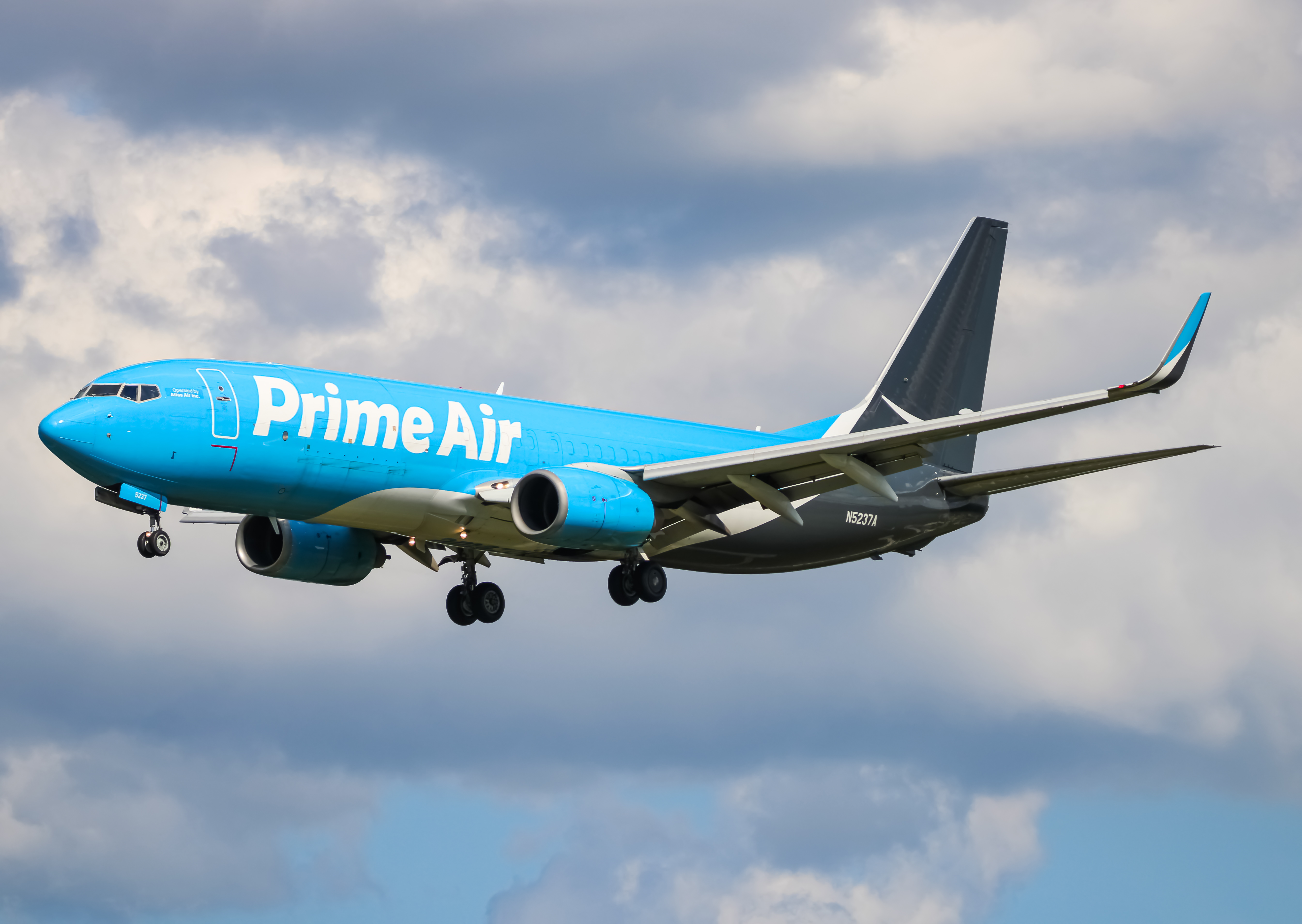 Full size: Prime Air Boeing 737-800 N5237A at Baltimore/Washington International Thurgood Marshall Airport