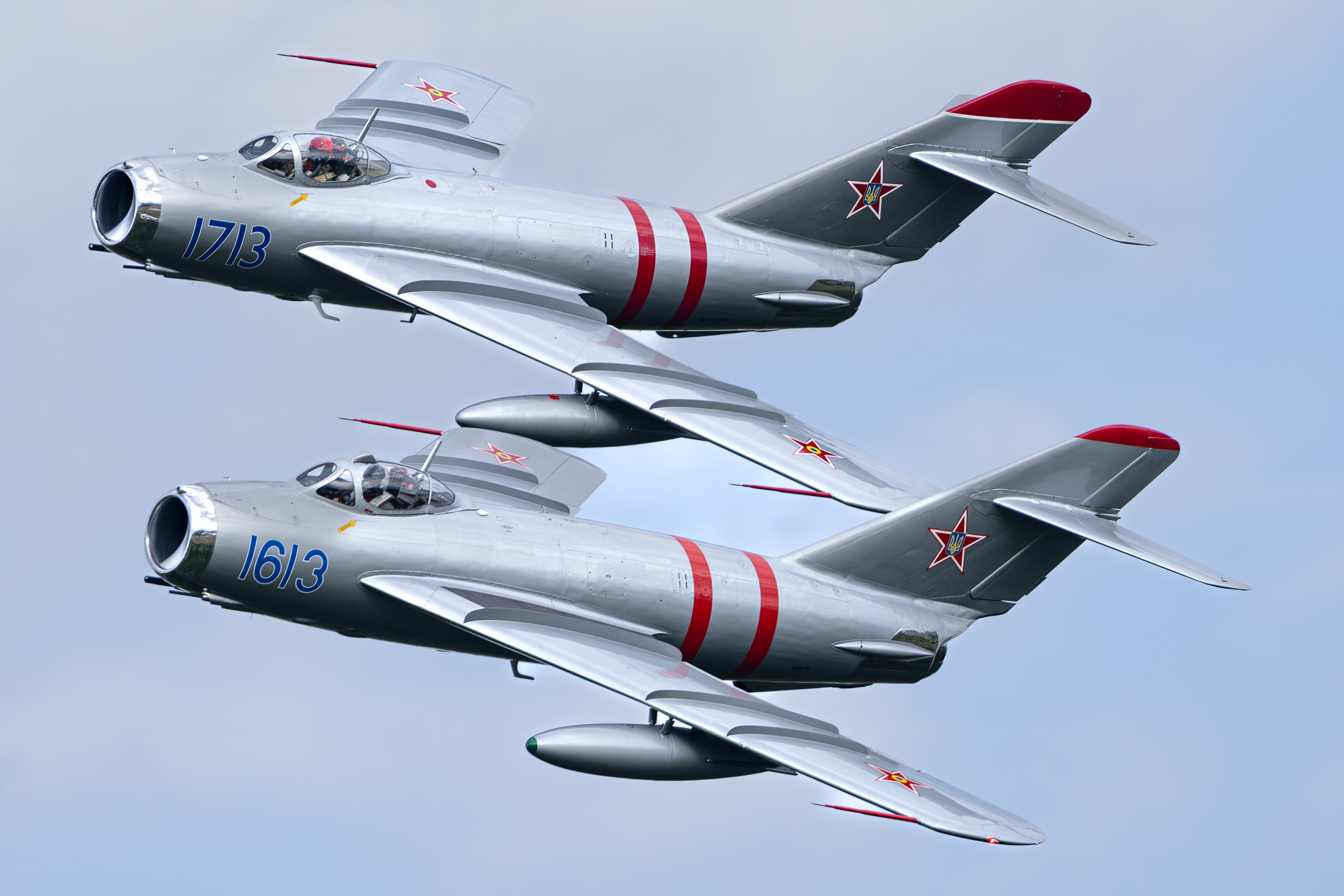 Full size: PRIVATE Mikoyan-Gurevich MiG-17 N17YB at 